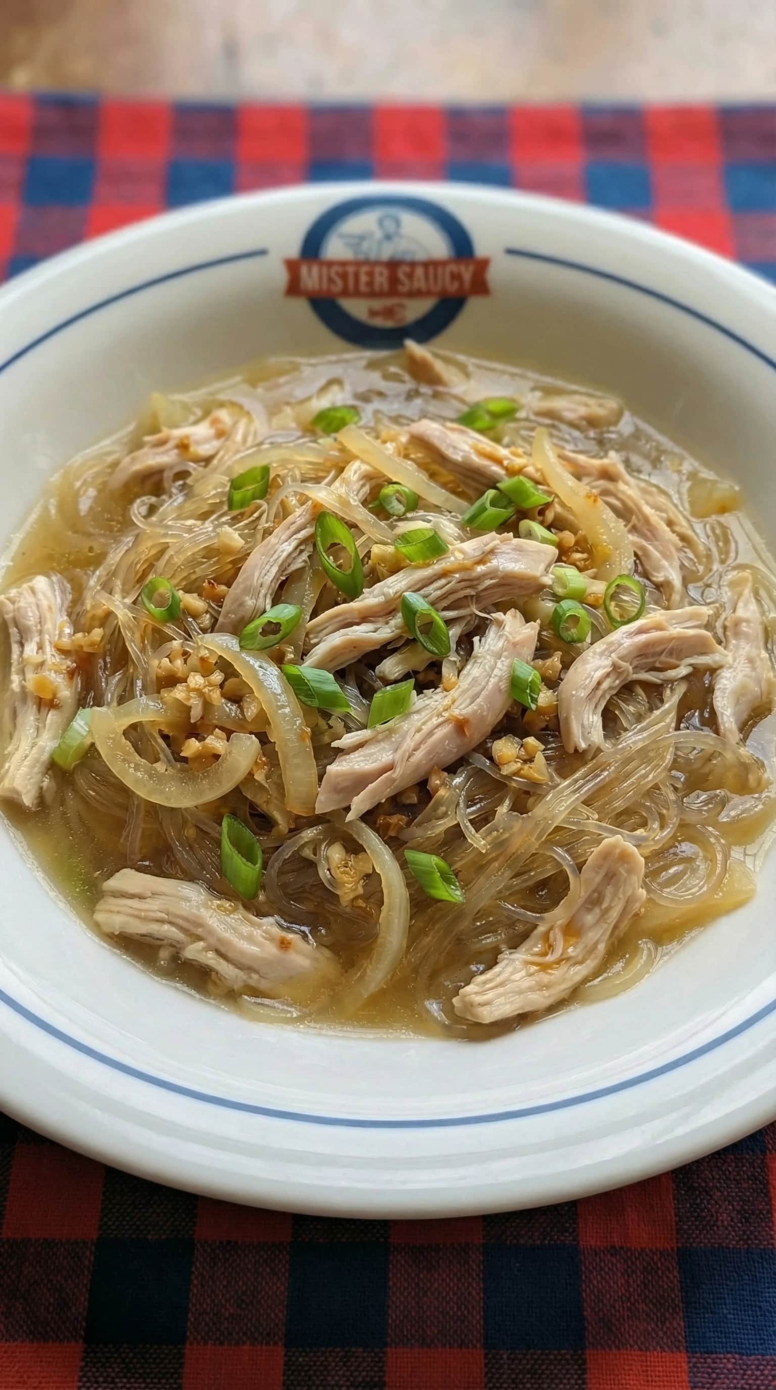 Classical Whole-Poached Chicken Long Rice