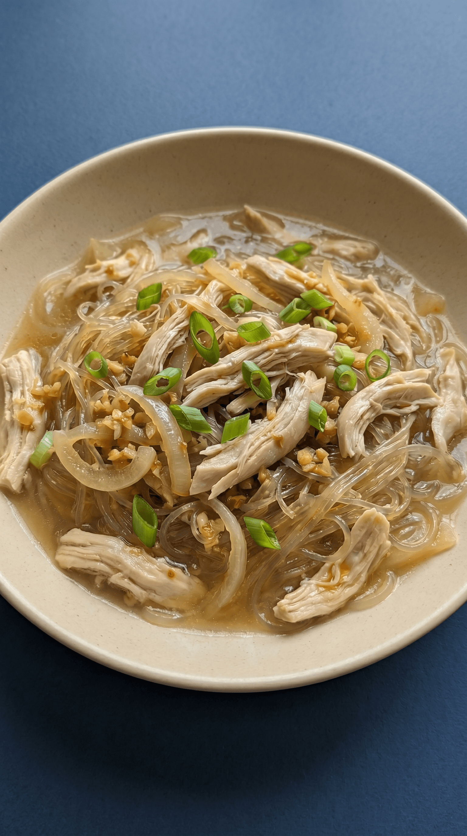 Classical Whole-Poached Chicken Long Rice
