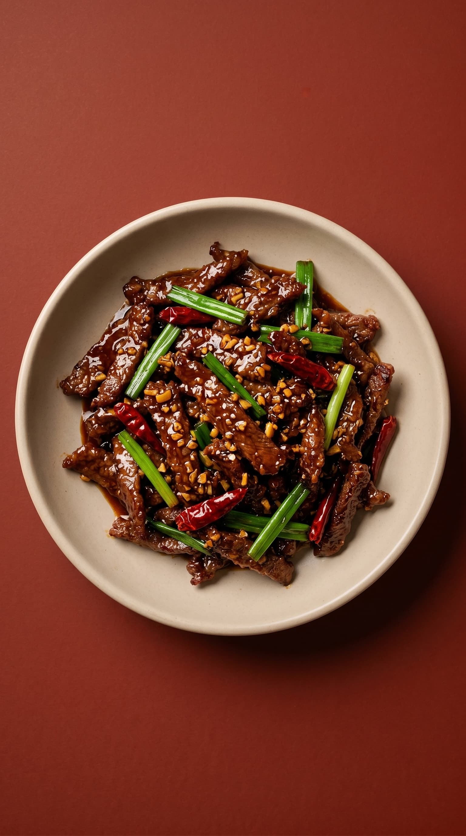 Classic Takeout Mongolian Beef with Crispy Edges