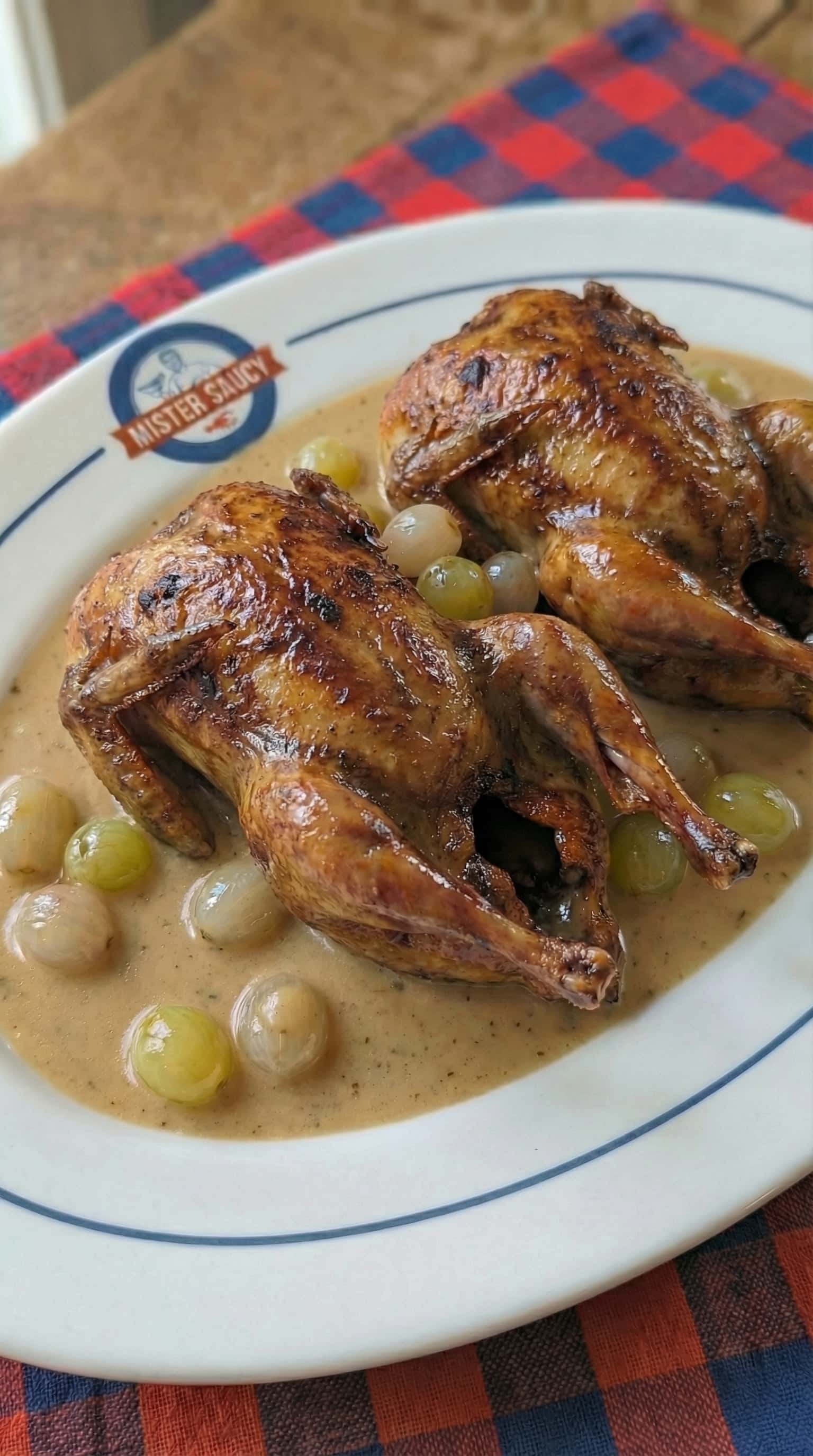 Recipe image: Duif met Druiven à la Mode de Flandres (Klassieke Editie)