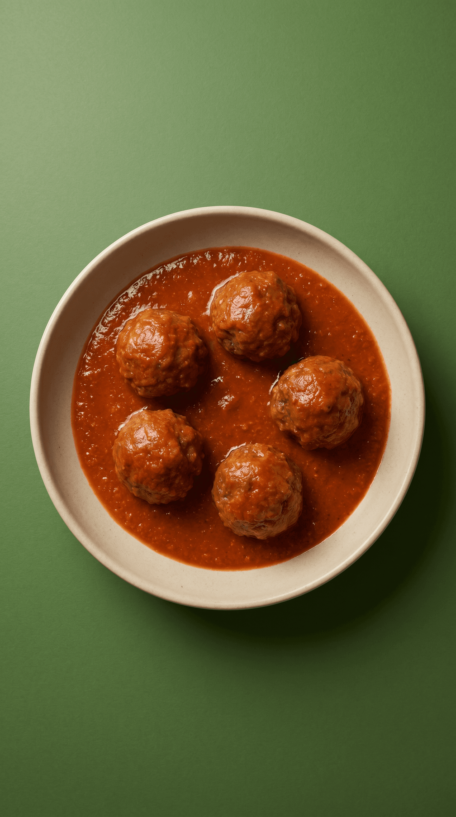 Recipe image: Boulettes de viande à la tomate et à l'ail carbonisés avec sauce émulsionnée au Parmesan