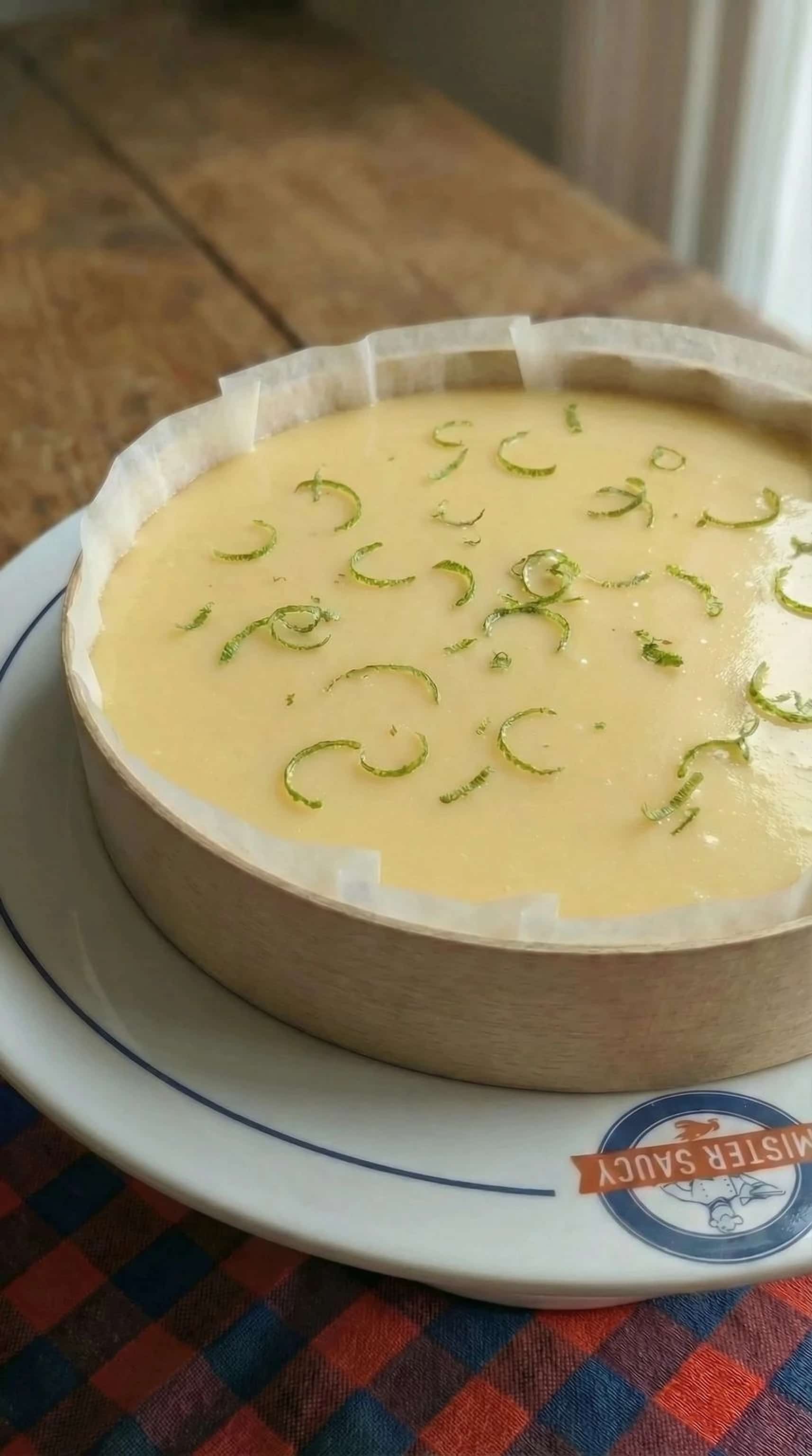 Recipe image: Madeleine-Bodem Citroentaart