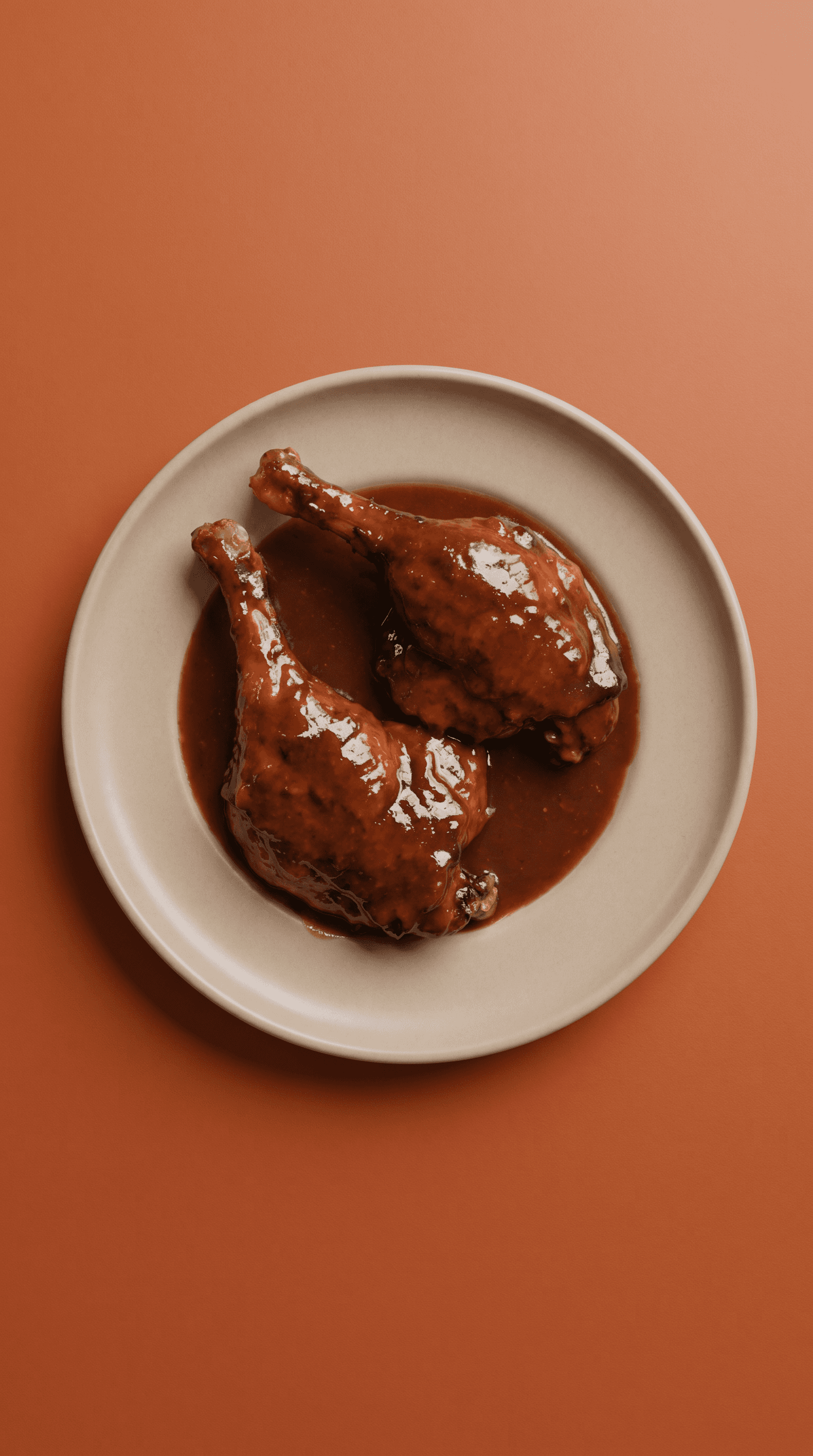 Gochujang-Glazed Slow-Cooked Duck Thighs by Mr. Saucy
