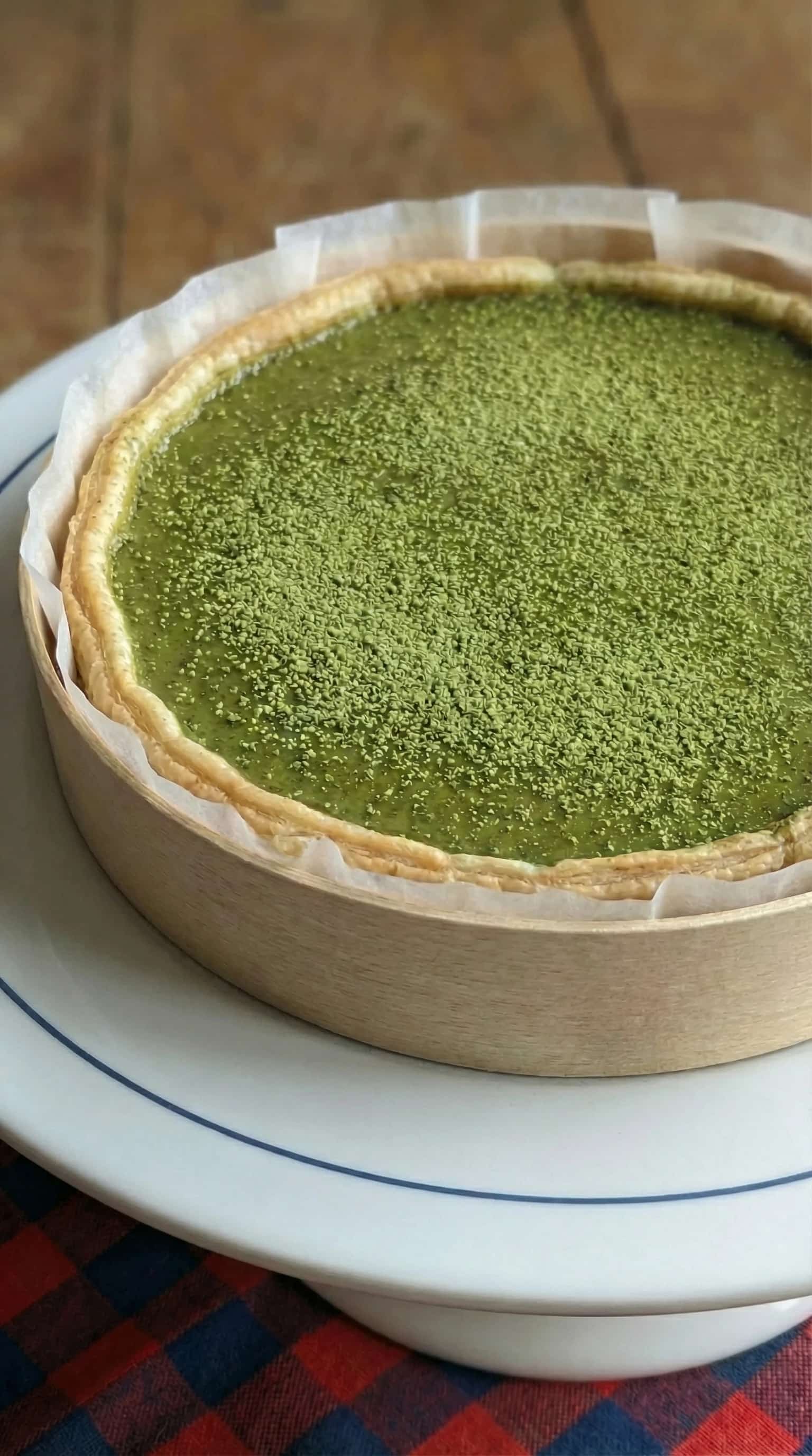 Recipe image: Flan Parisien au Matcha