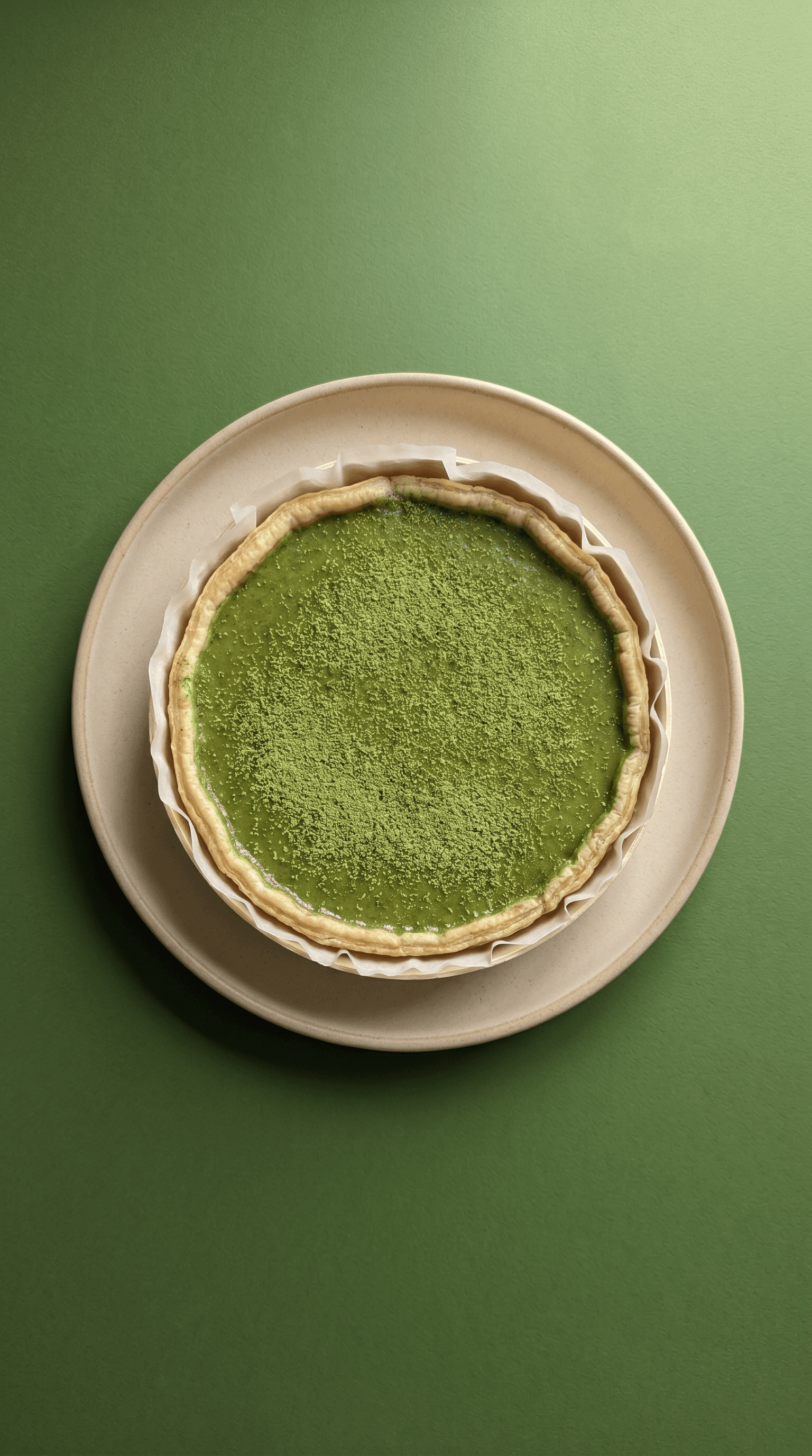 Matcha Parisian Flan