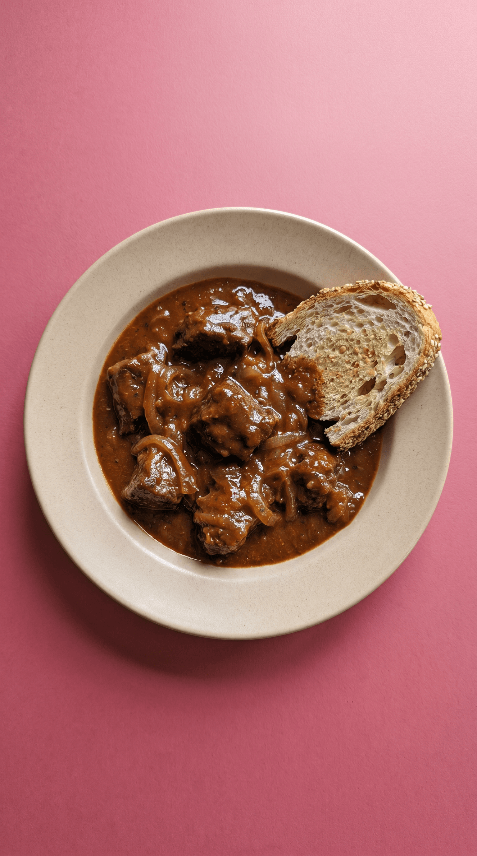East-West Fusion Pork Cheek Carbonnade (Stoofvlees)