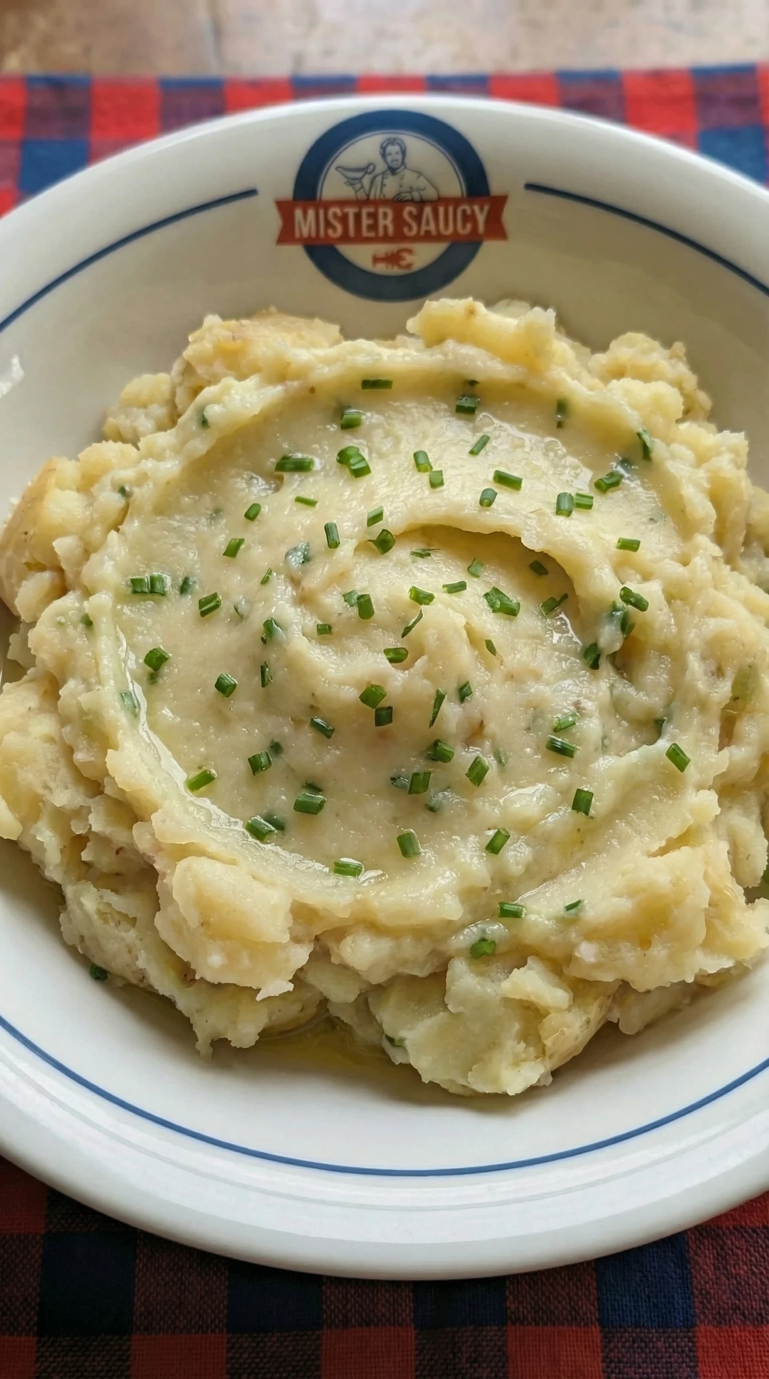 Gourmet Crushed Potatoes with Fleur de Sel and Spring Onion