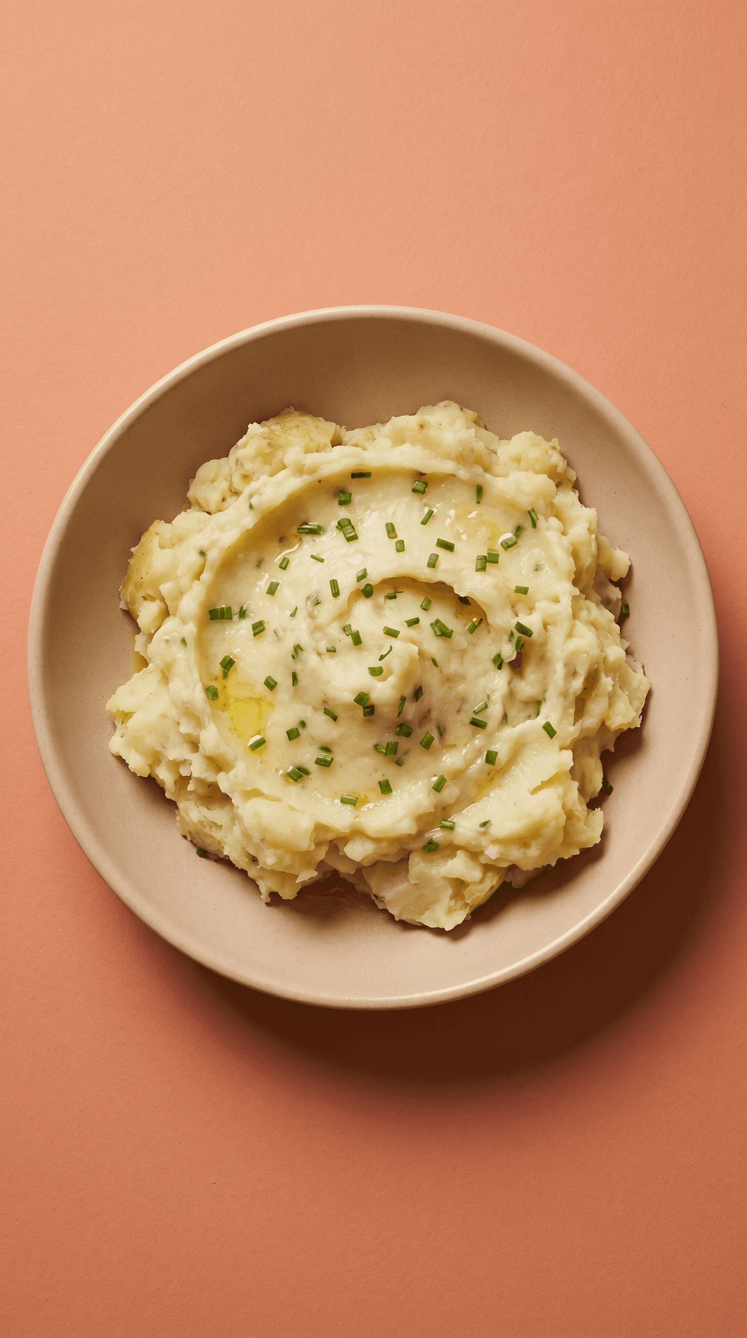 Recipe image: Gourmet Crushed Potatoes with Fleur de Sel and Spring Onion