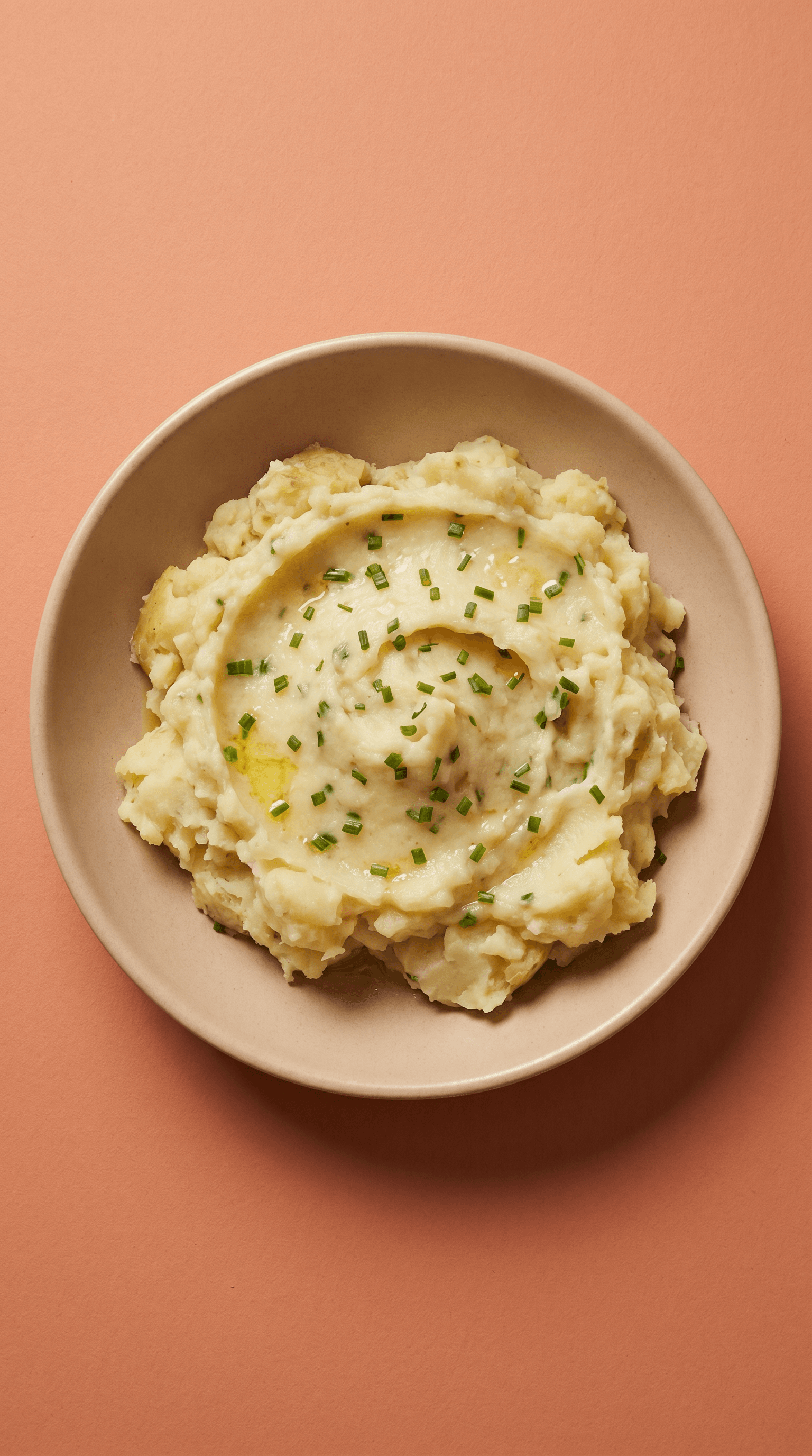 Gourmet Crushed Potatoes with Fleur de Sel and Spring Onion