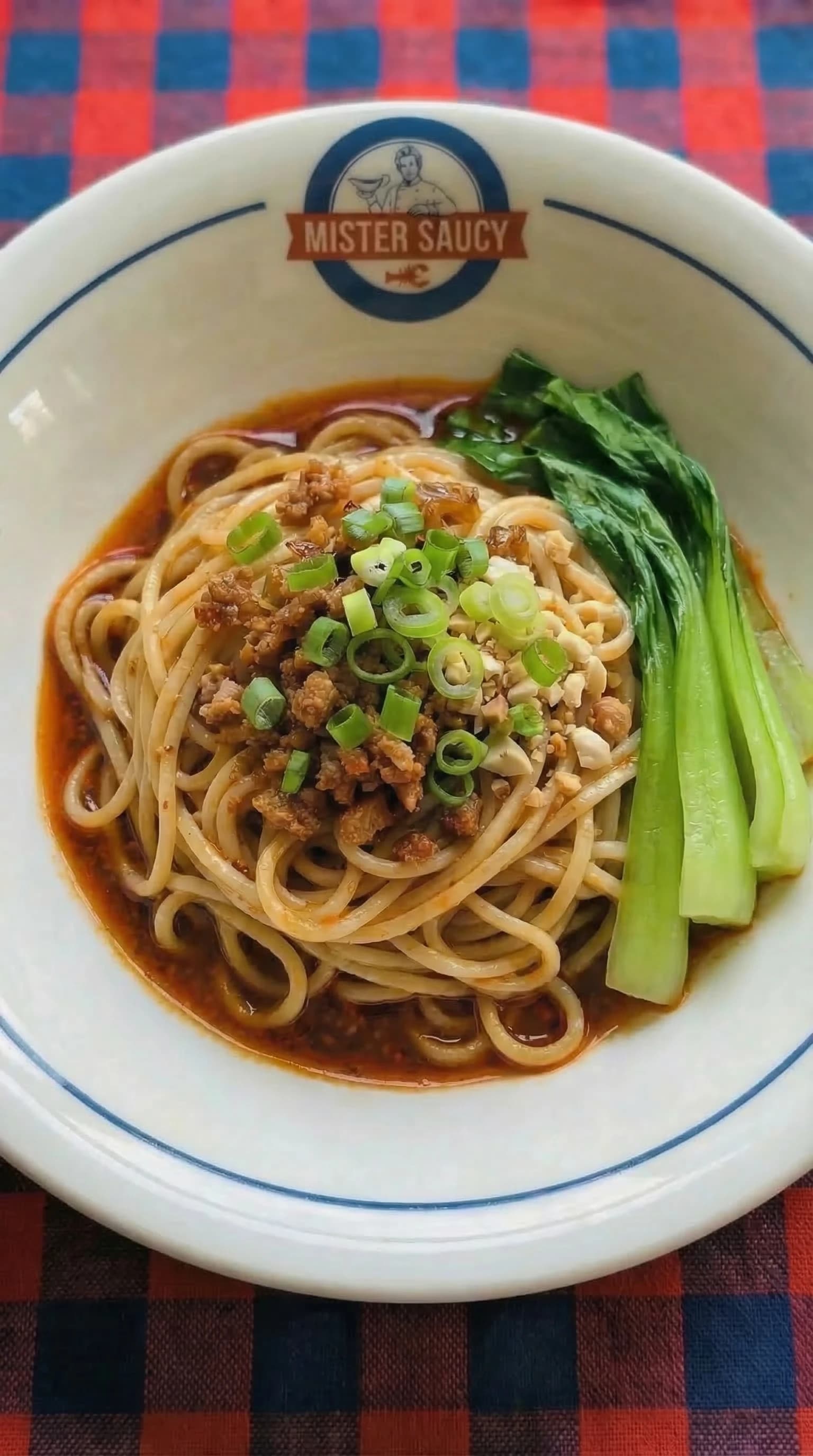 Traditional Sichuan Dan Dan Noodles