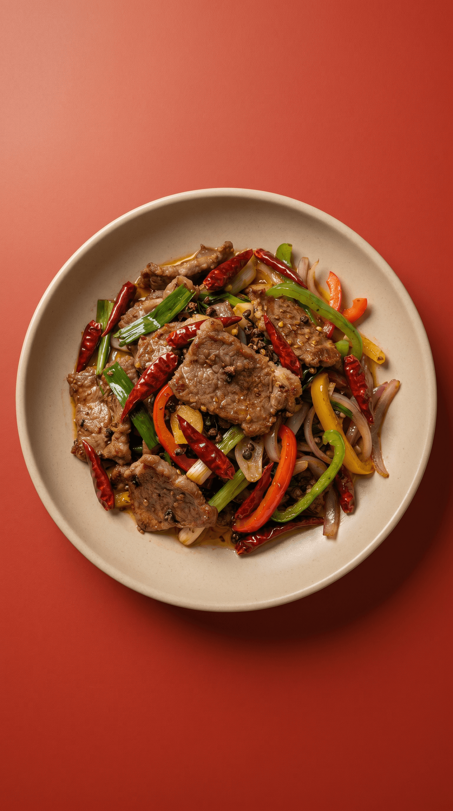 Recipe image: Agneau au cumin de Sichuan (Ziran Yangrou)
