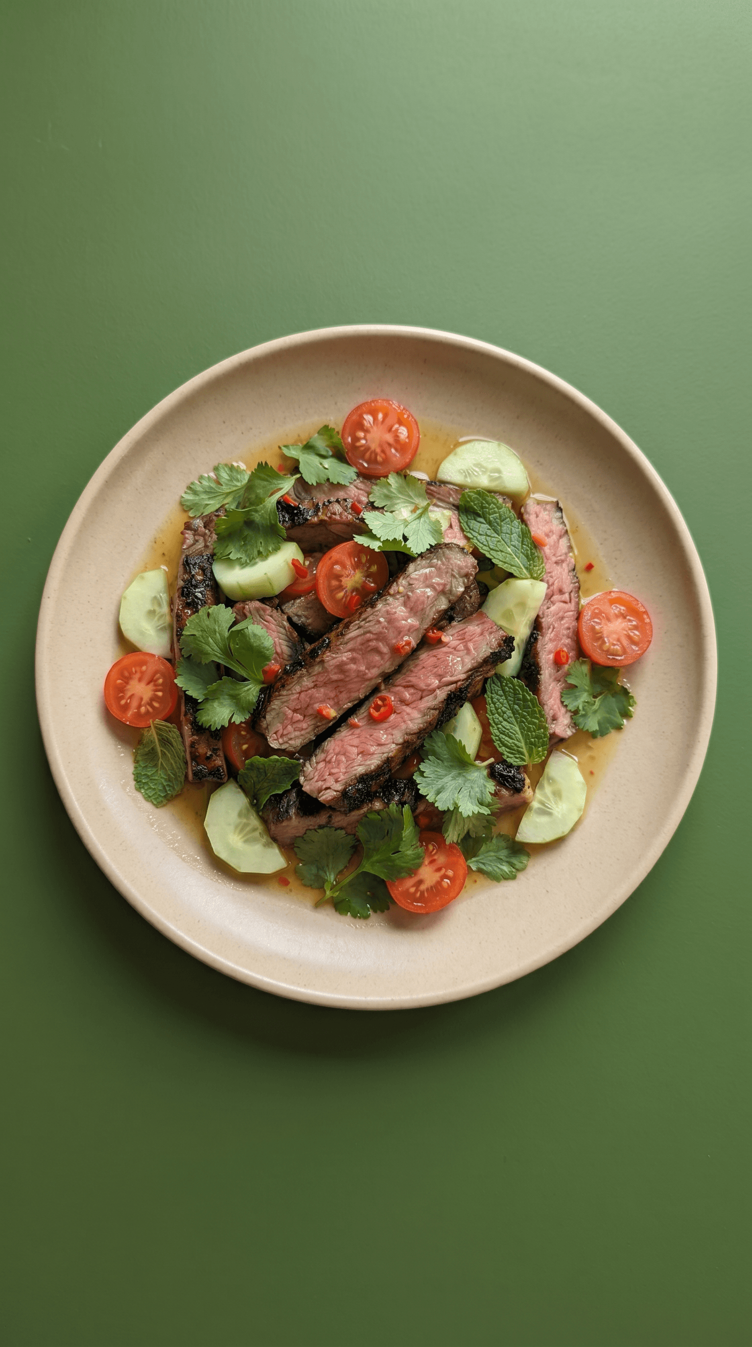 Recipe image: Thai Grilled Beef Salad (Yum Nua)