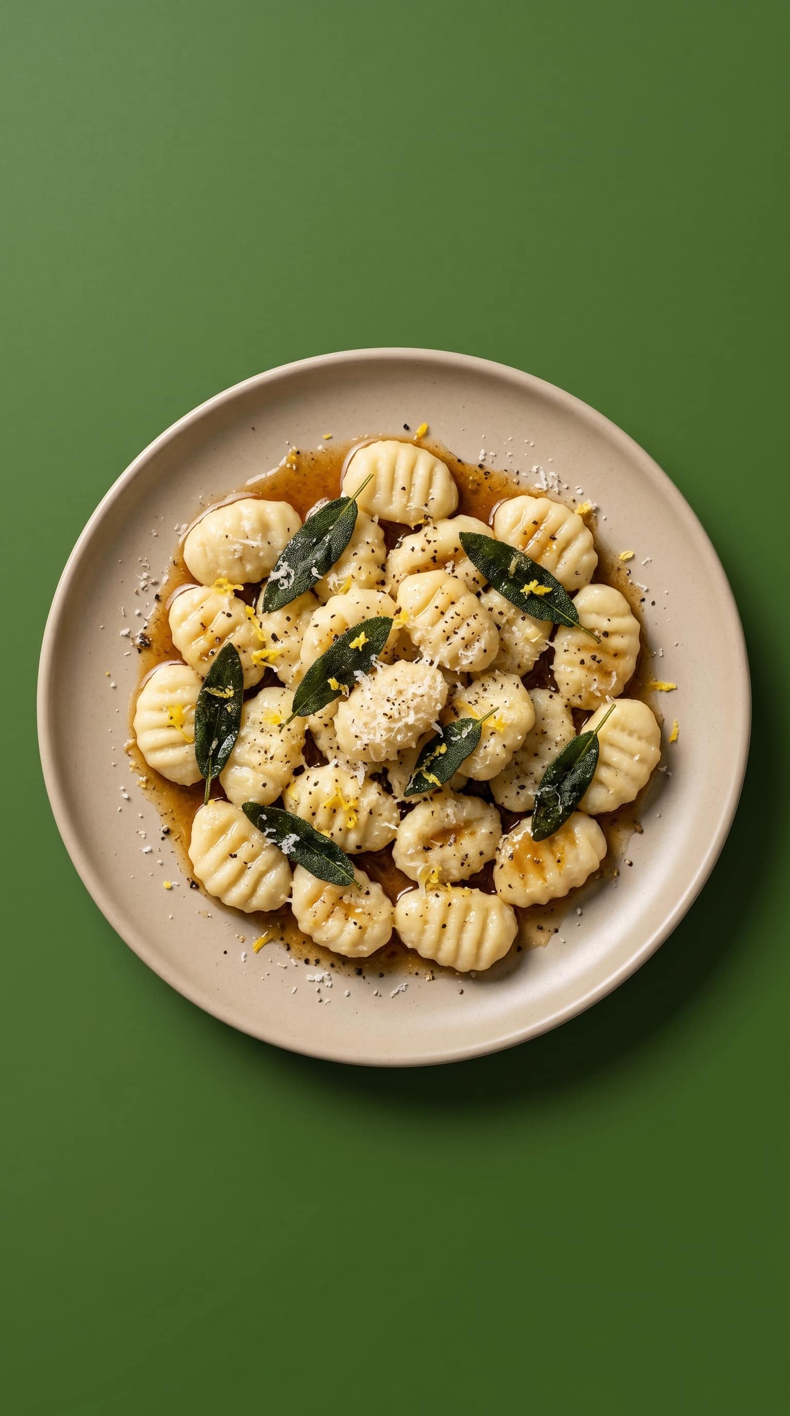 Recipe image: Classic Potato Gnocchi with Brown Butter and Sage