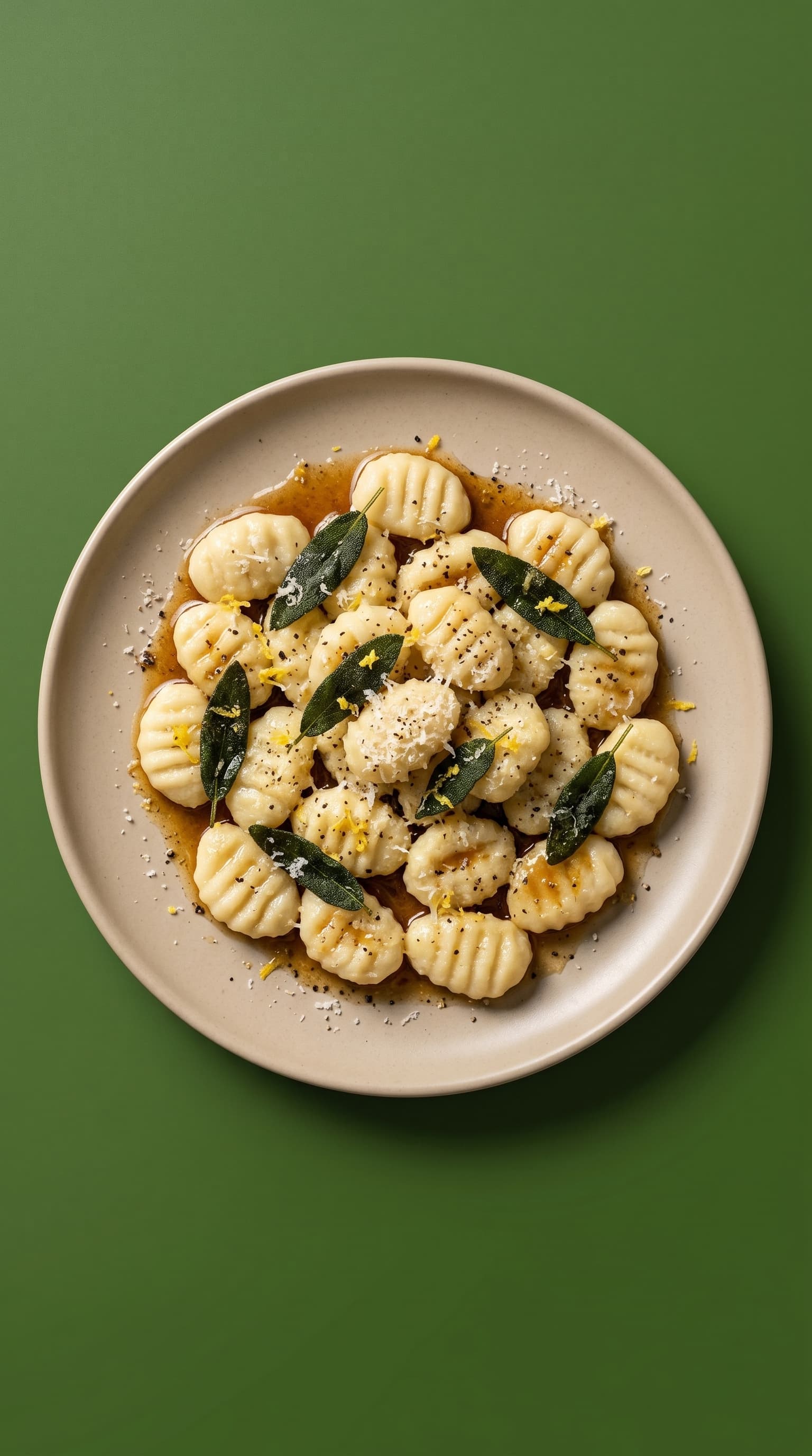 Classic Potato Gnocchi with Brown Butter and Sage