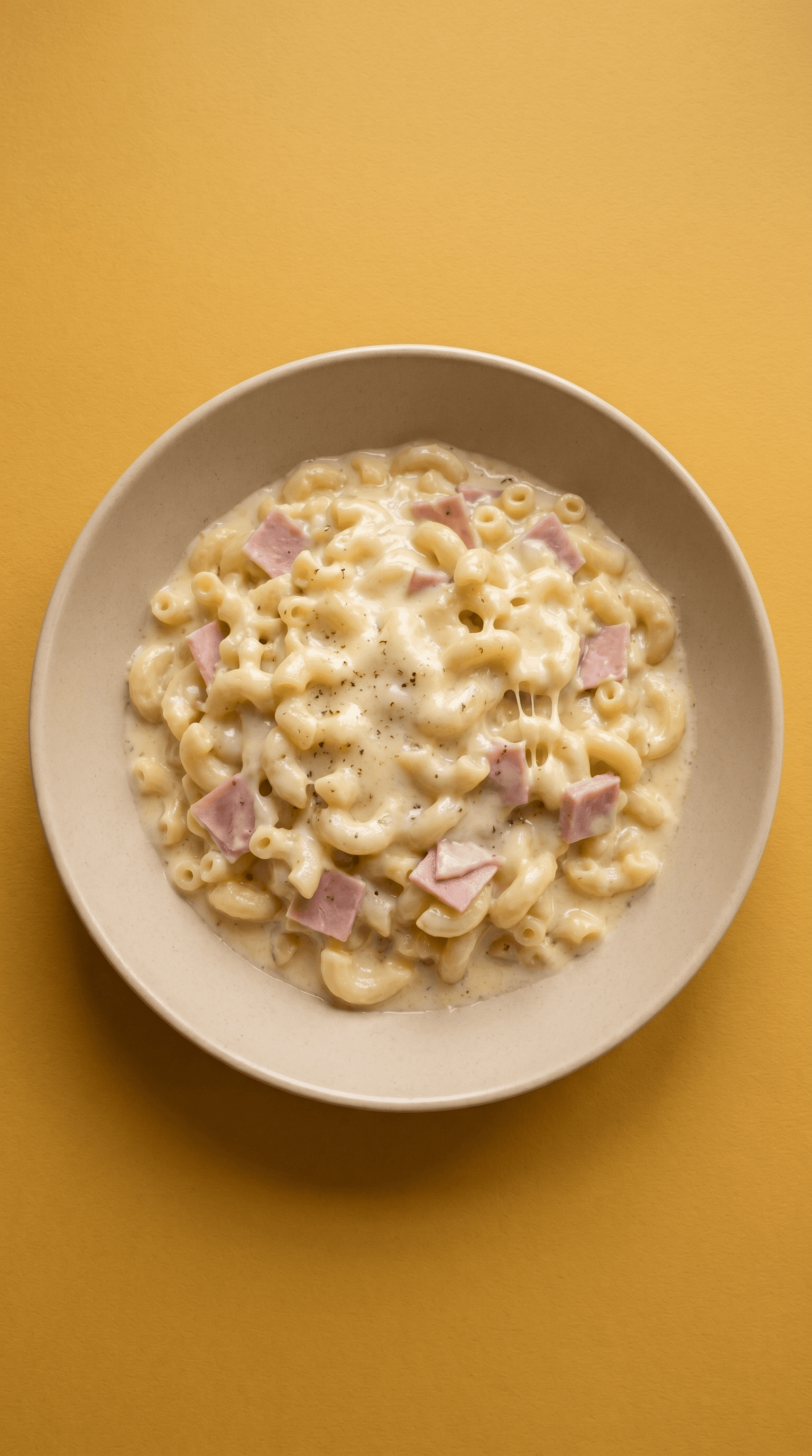 Recipe image: Les Macaronis au Jambon et Fromage à la Belge de Grand-Mère