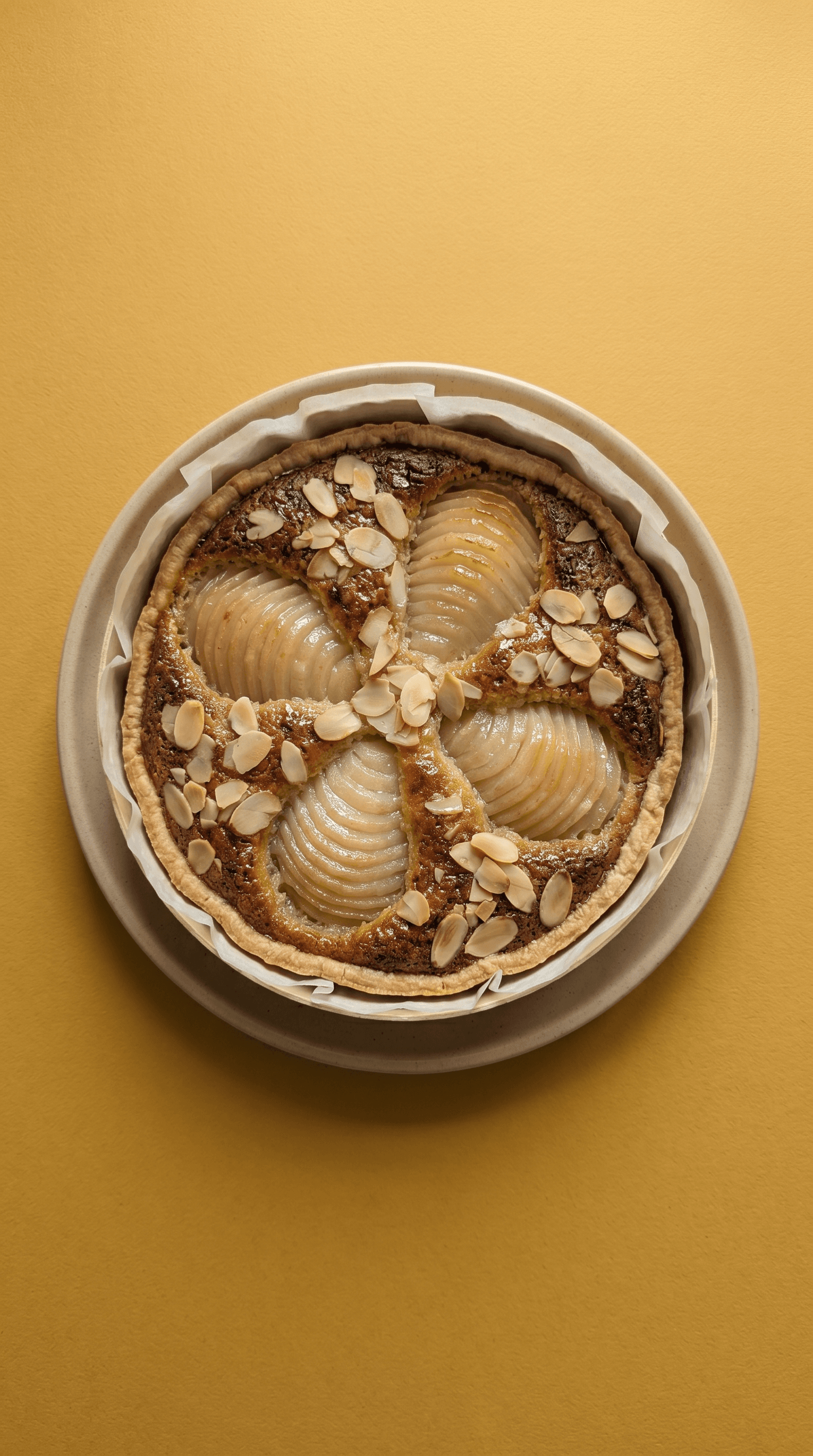 Tarte Bourdaloue (Pear and Almond Cream Tart)