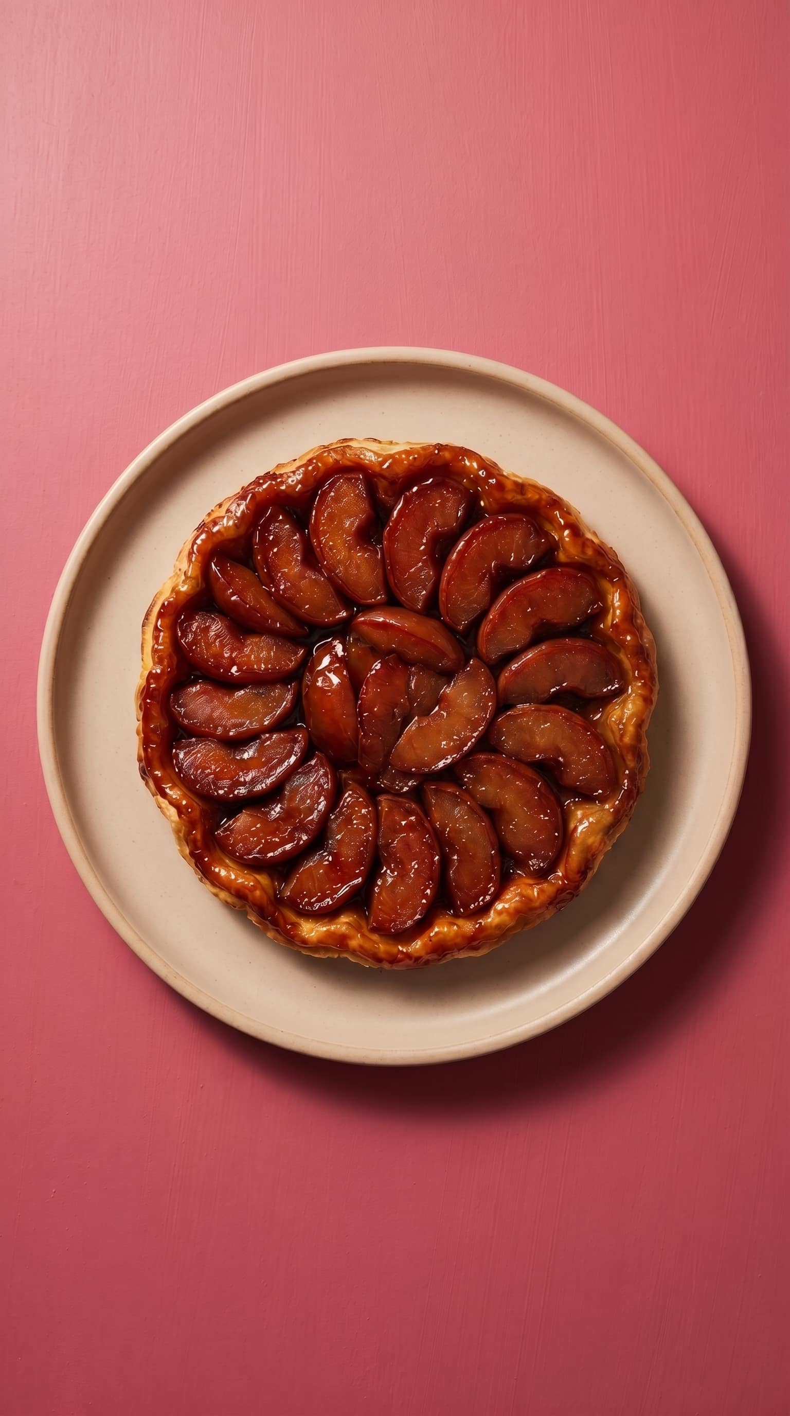 Recipe image: Classic Upside Down Apple Tart with Deep Caramel