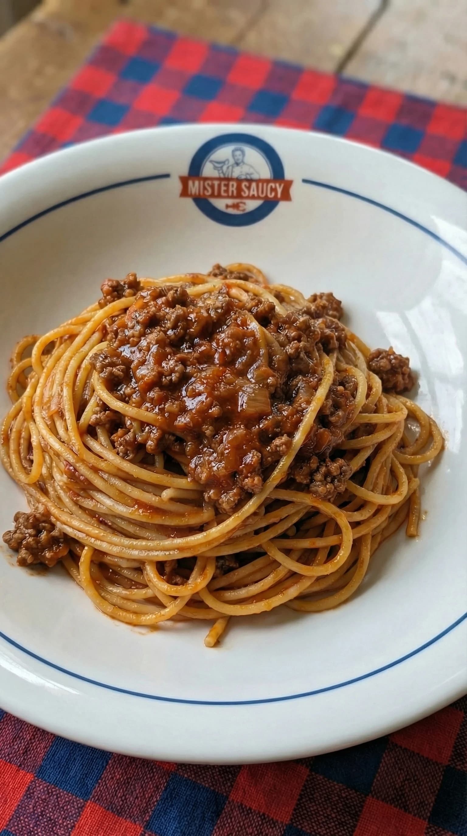 Product image: Spaghetti Bolognese au Gochujang et à la Moelle