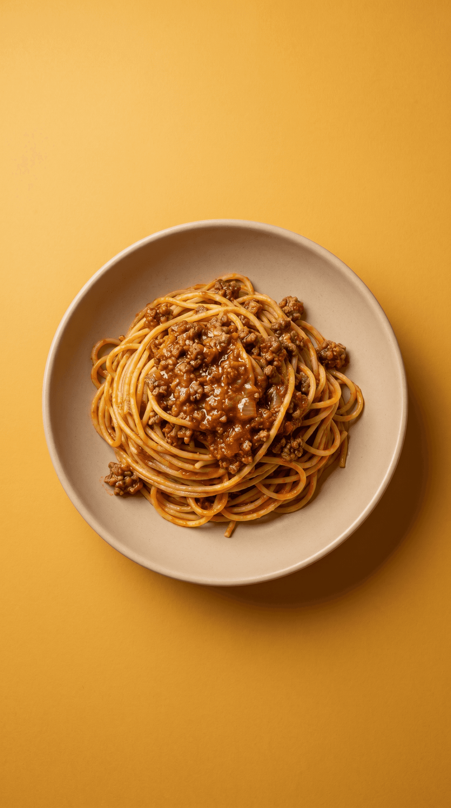 Gochujang and Bone Marrow Spaghetti Bolognese by Mr. Saucy