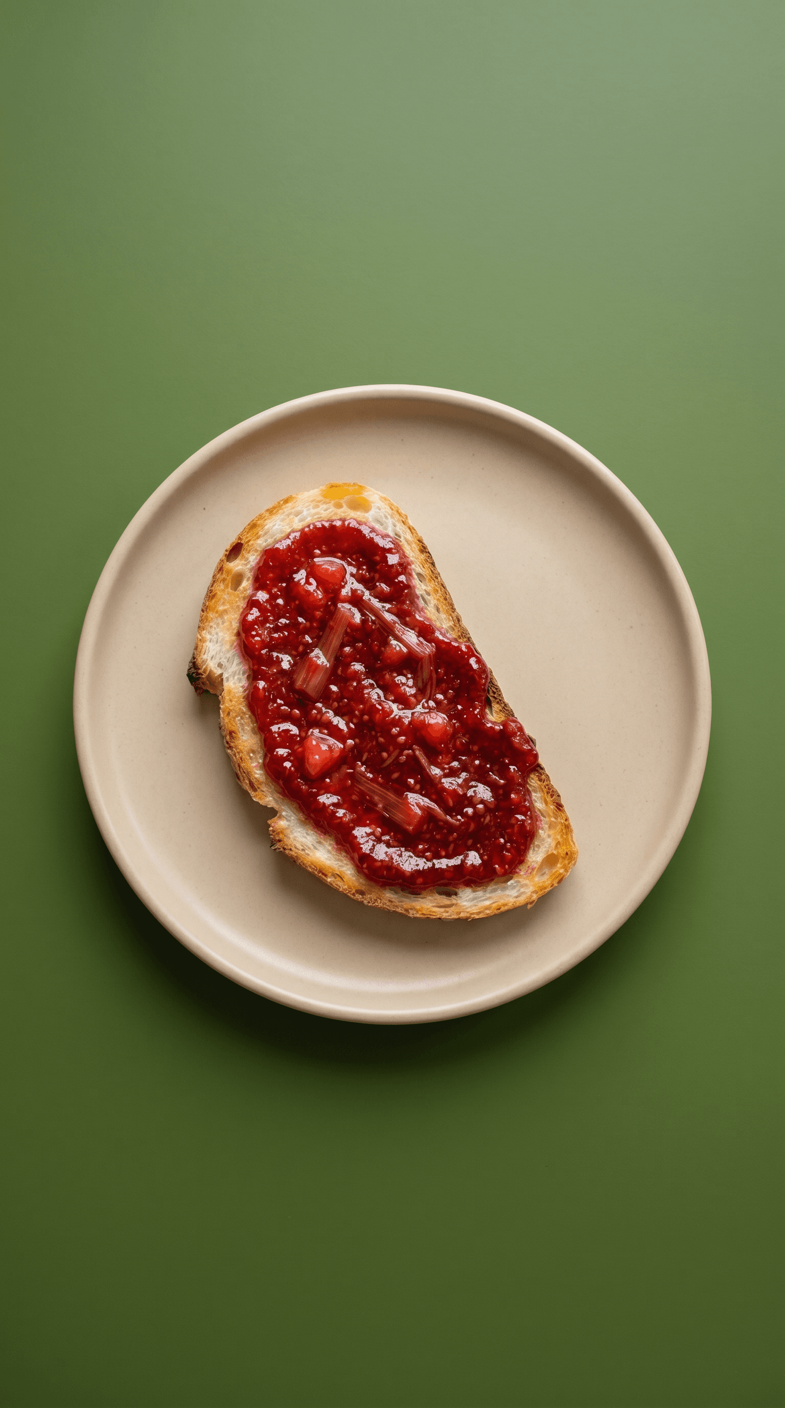 Grandma's Rustic Rhubarb & Strawberry Jam