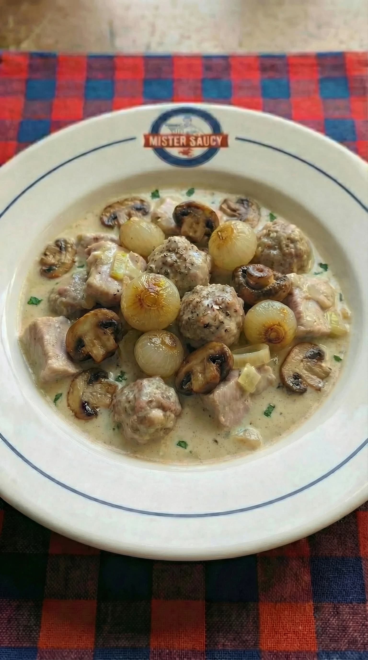 Royal Belgian Veal Stew (Blanquette de Veau Royale)