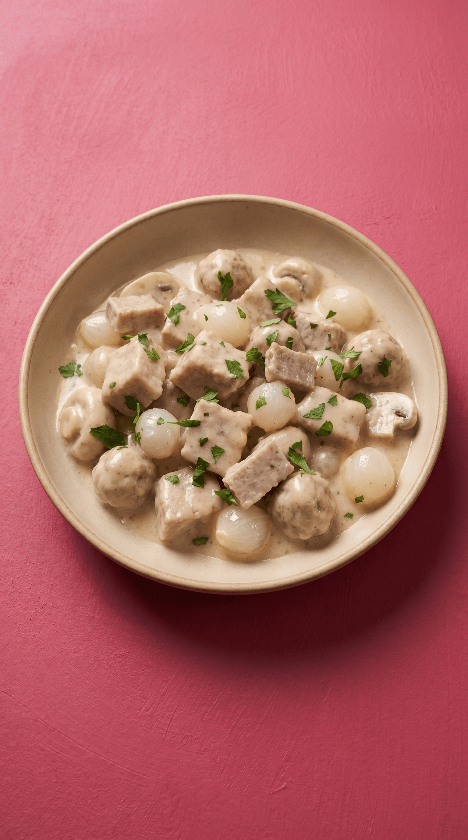 Royal Belgian Veal Stew (Blanquette de Veau Royale)