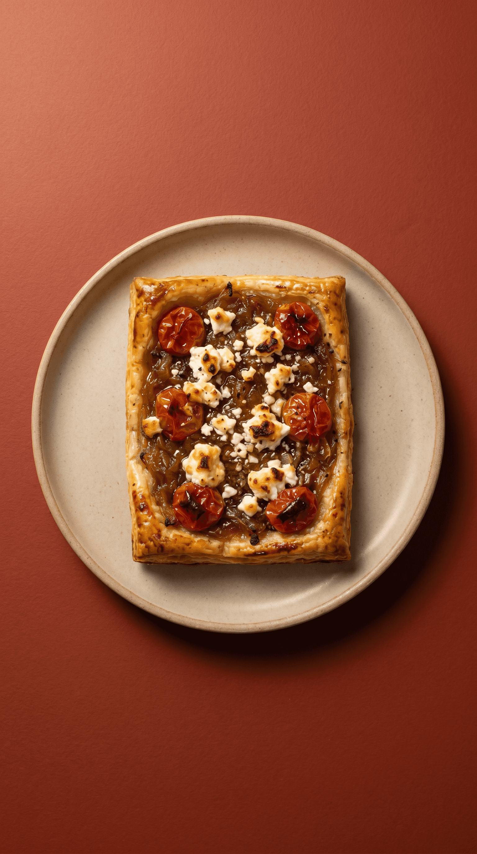 Pissaladière Tomate met Geitenkaas van Mr. Saucy