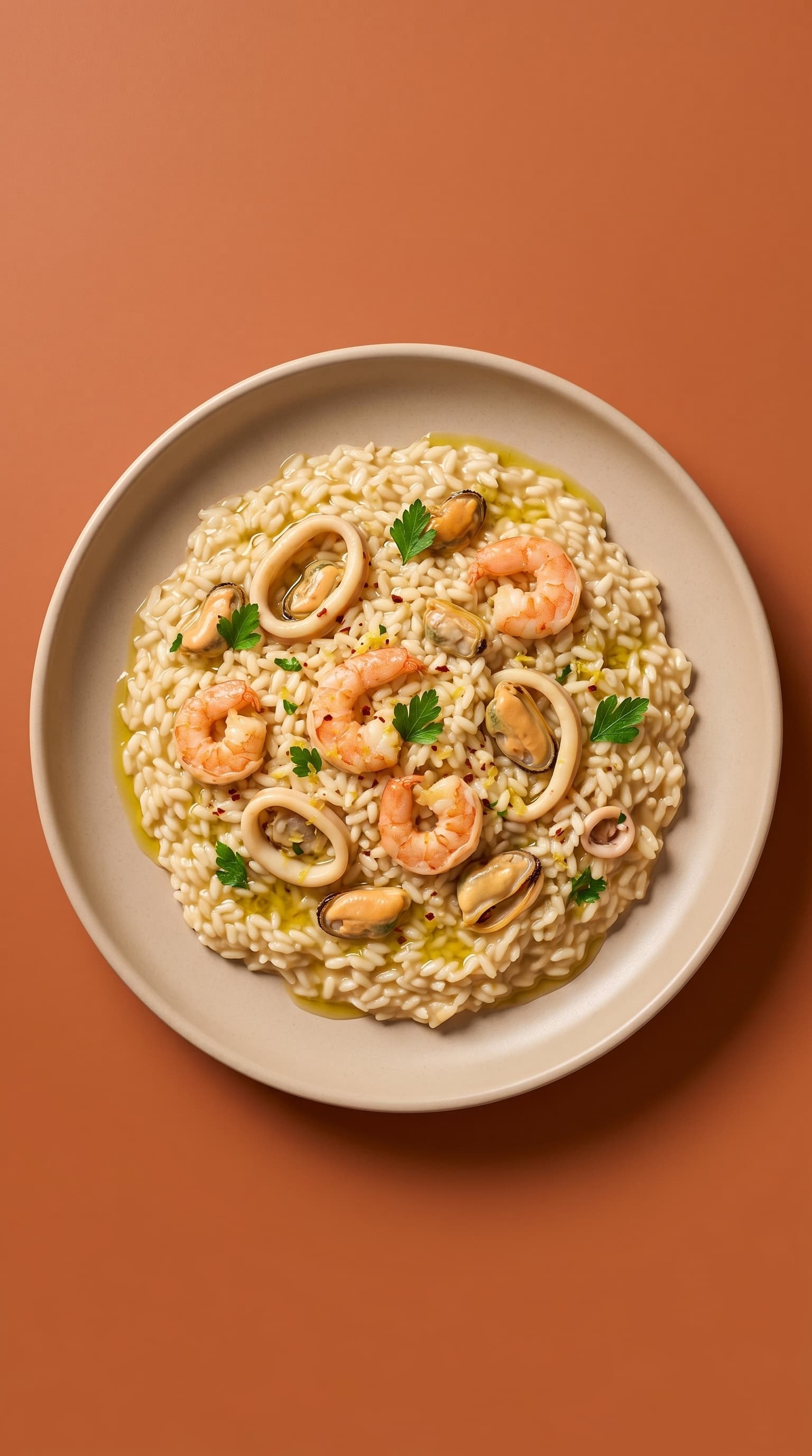 Risotto aux fruits de mer façon italienne