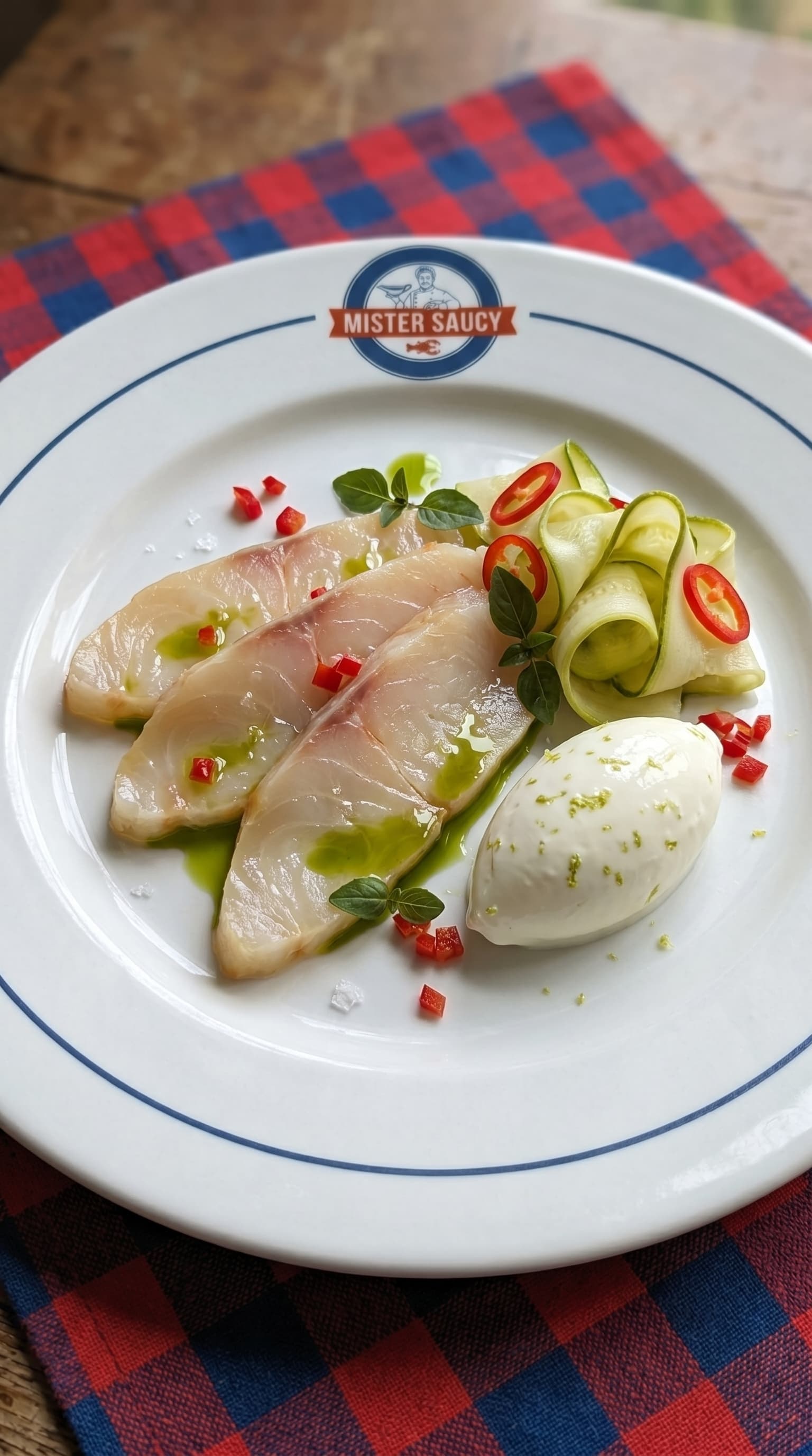 Product image: Gravlax de Flétan au Combava