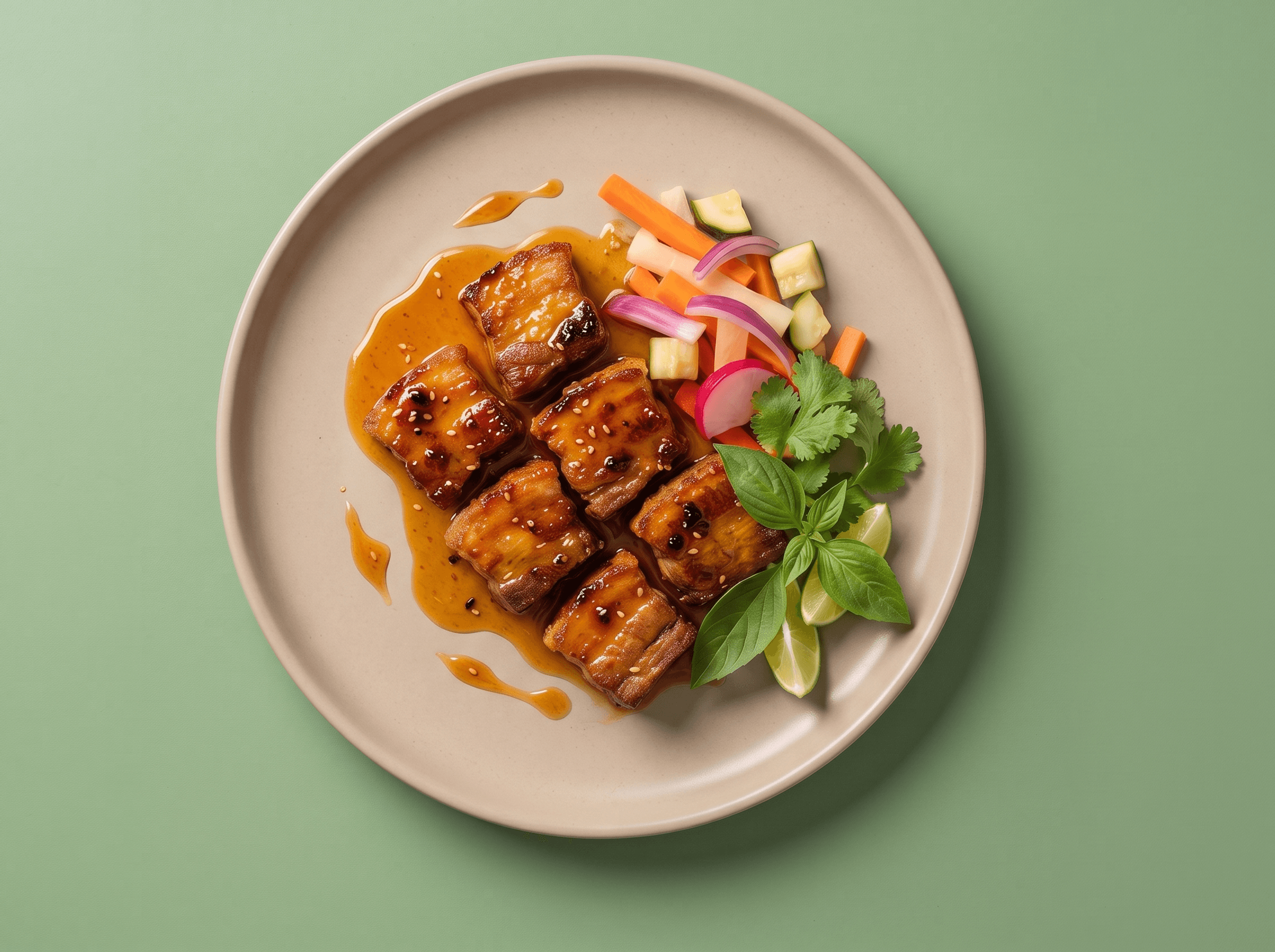Glazed Pork Belly by Mr. Saucy, delivered chilled at home