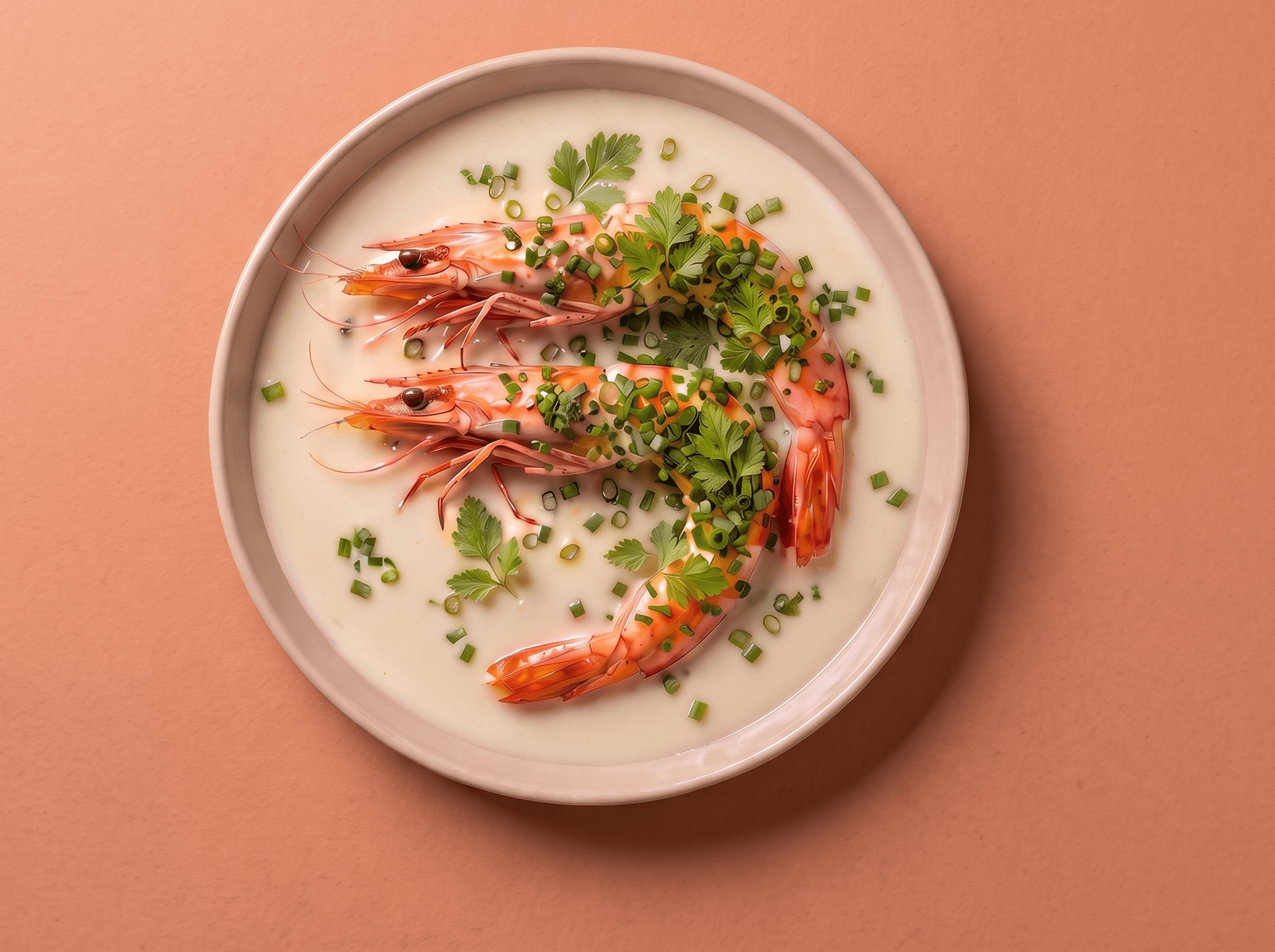 Gambas with Sakébutter by Mr. Saucy, delivered chilled at home