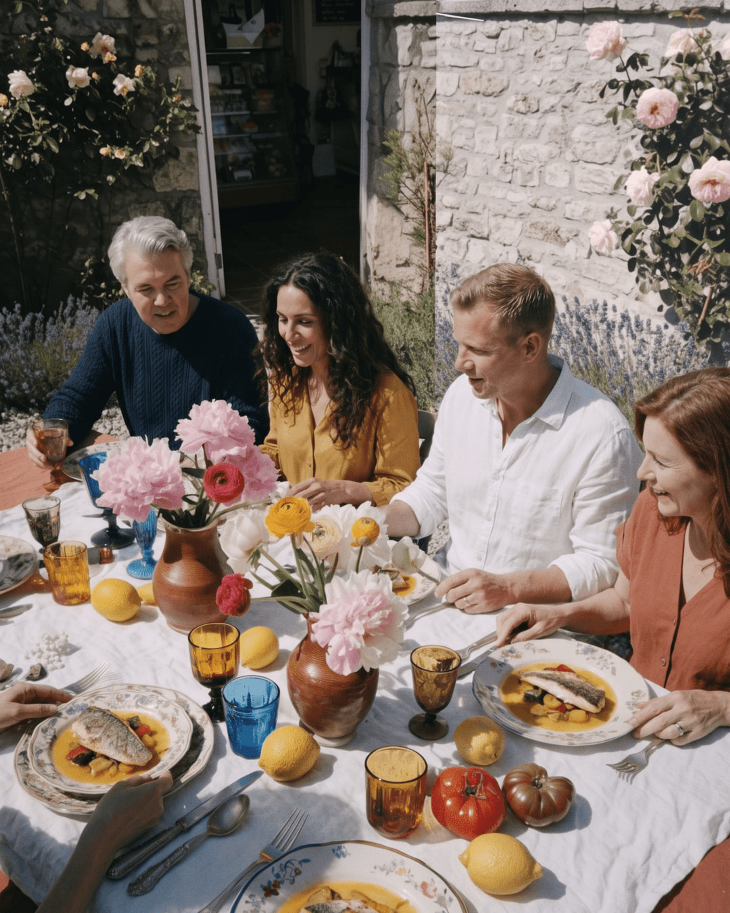 Courtyard Feast