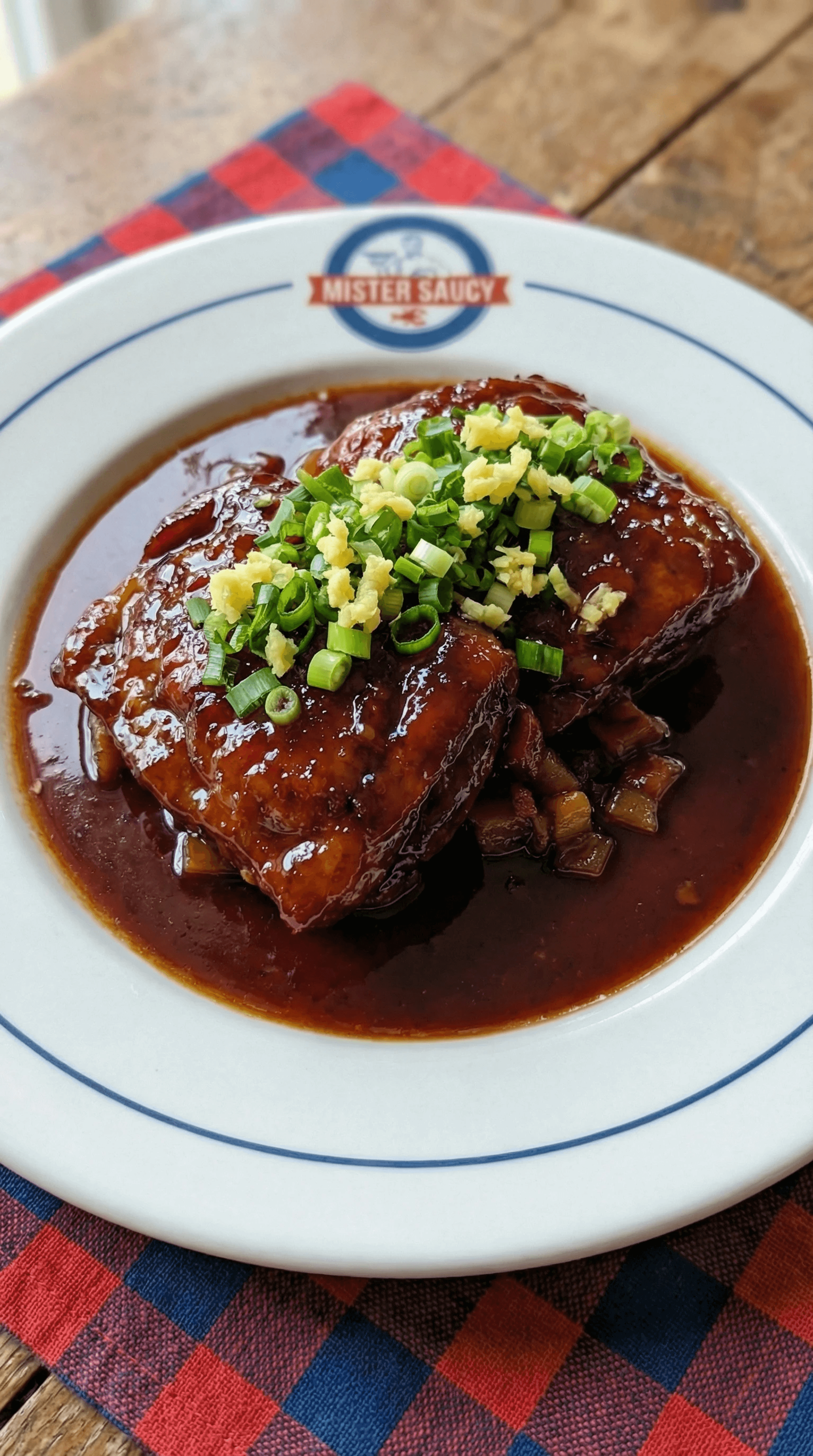 Joues de Porc Braisées Grand Veneur au Gochujang