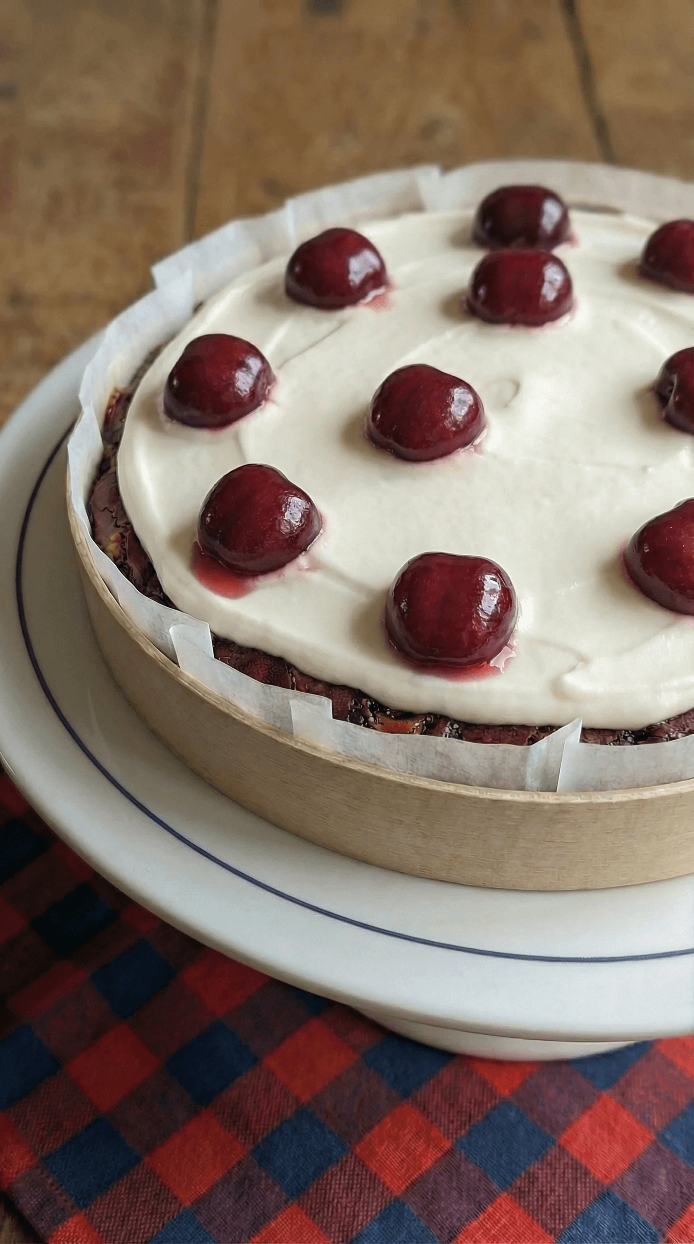 Gâteau Brownie aux Cerises