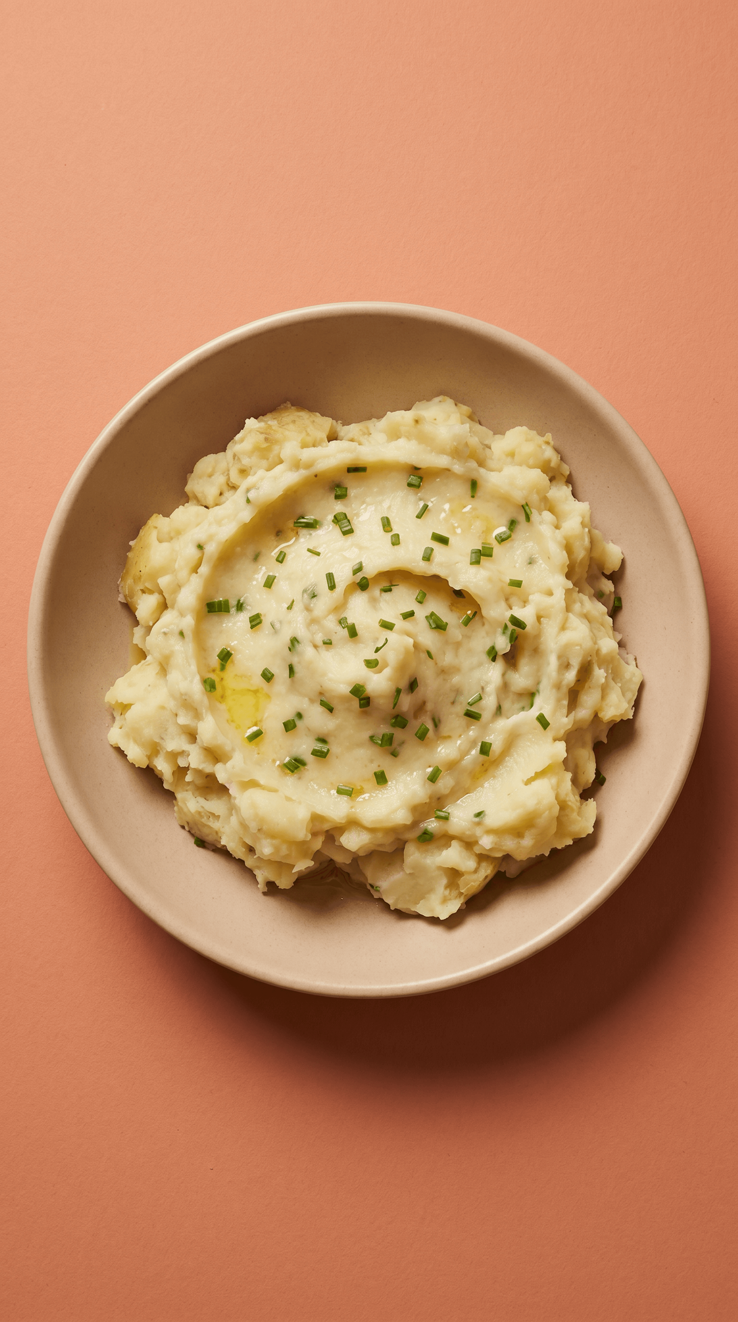 Pommes de Terre Écrasées aux Oignons Nouveaux