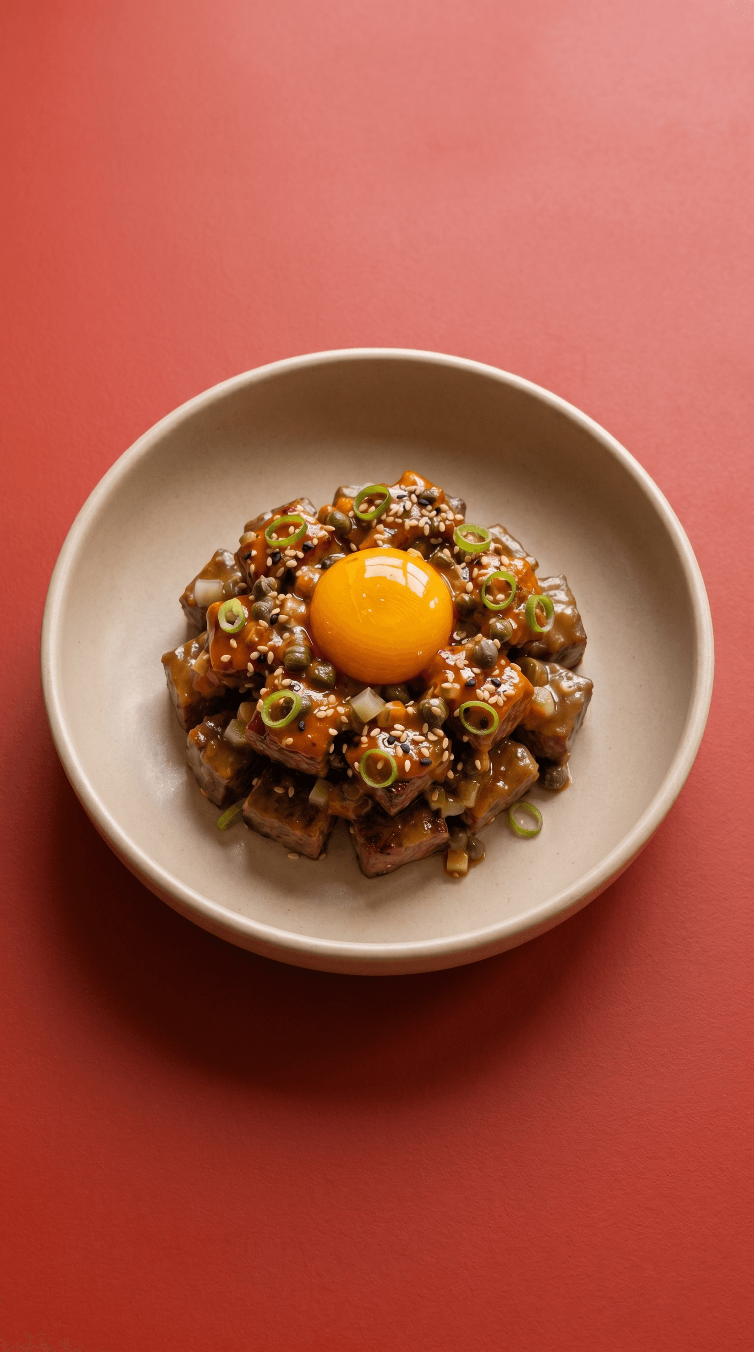 Gochujang Beef Tataki Tartare