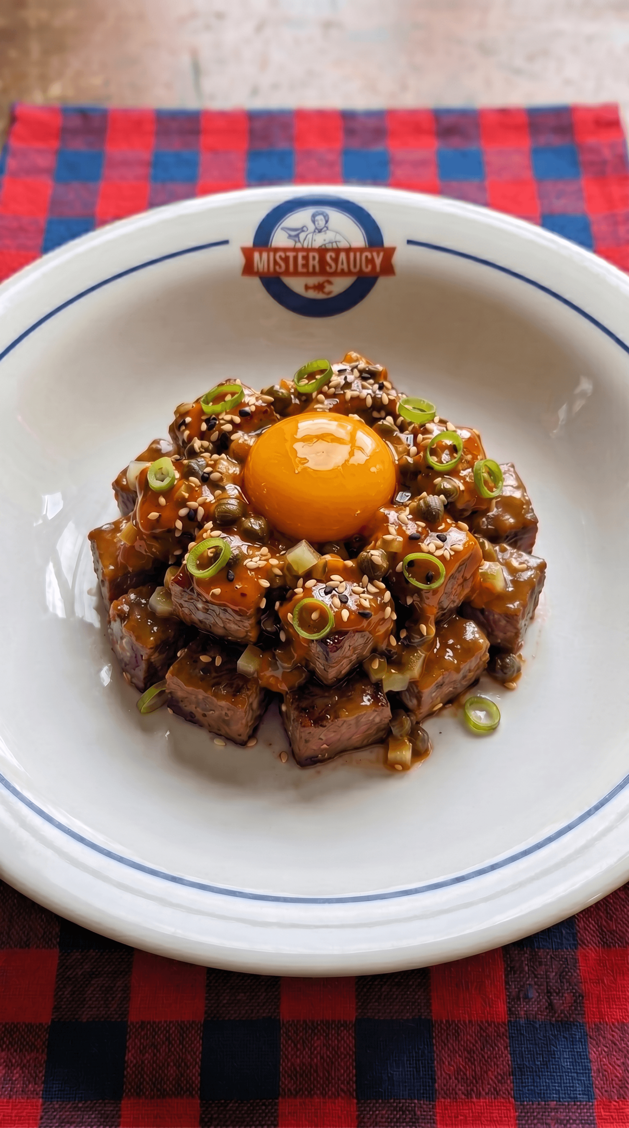 Tataki de Boeuf Tartare au Gochujang