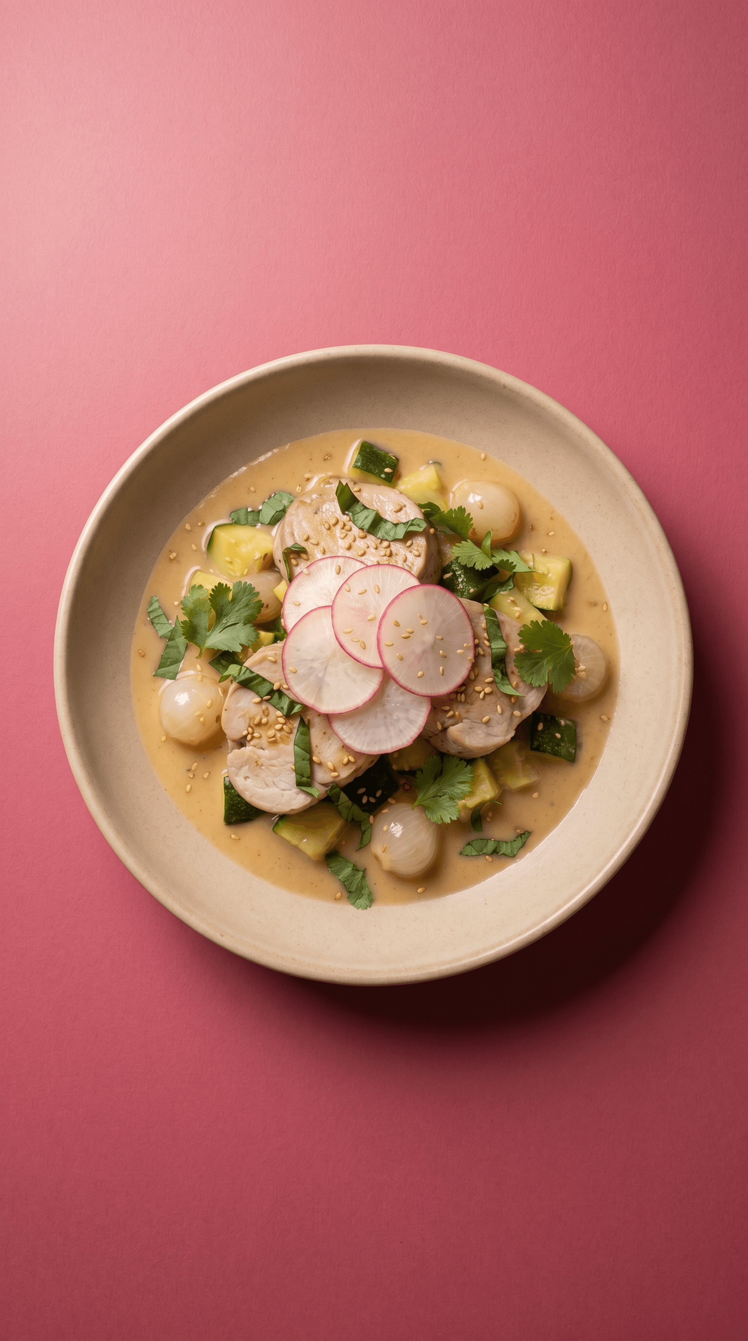 Blanquette de Porc au Saké et à la Citronnelle