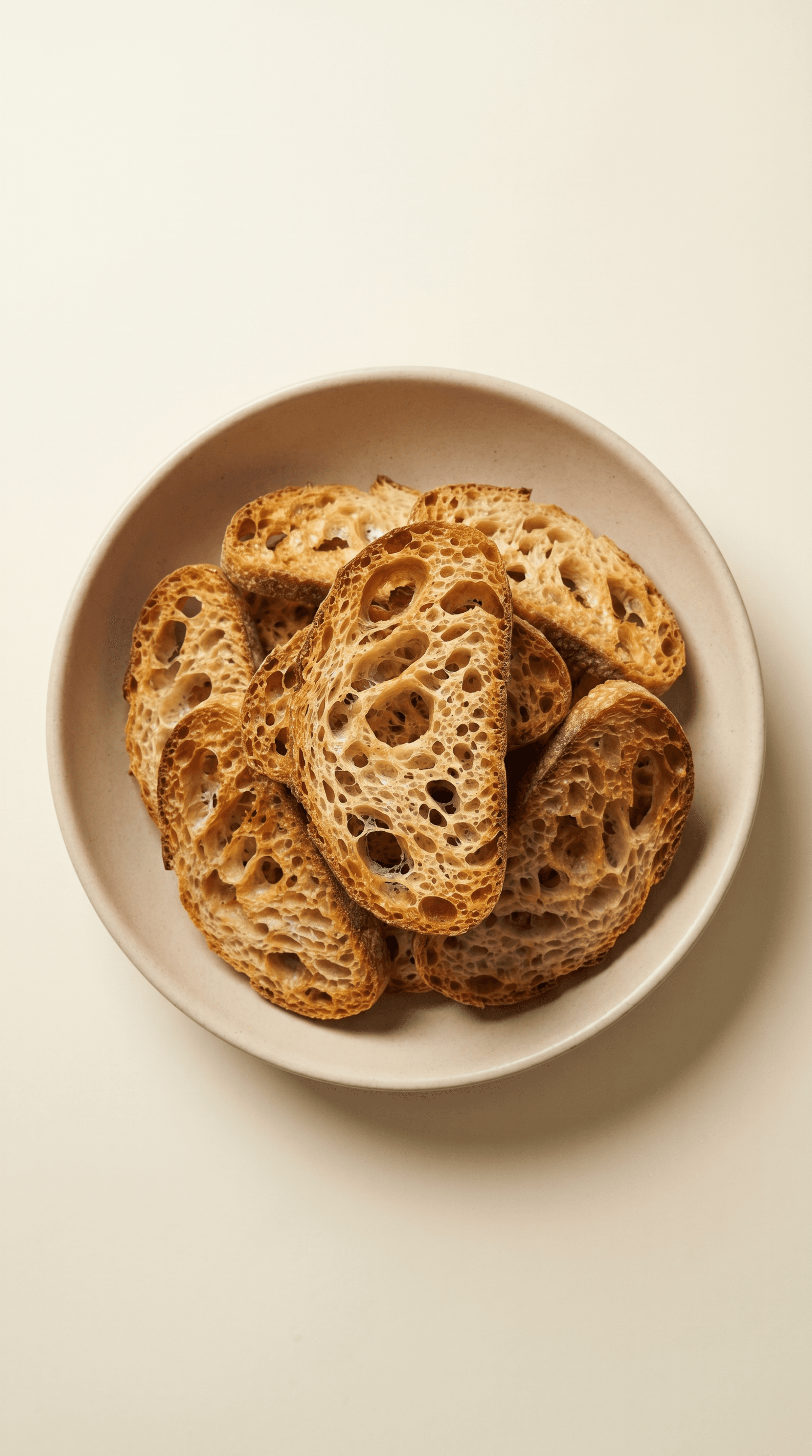 Zuurdesemstokbrood Toasts