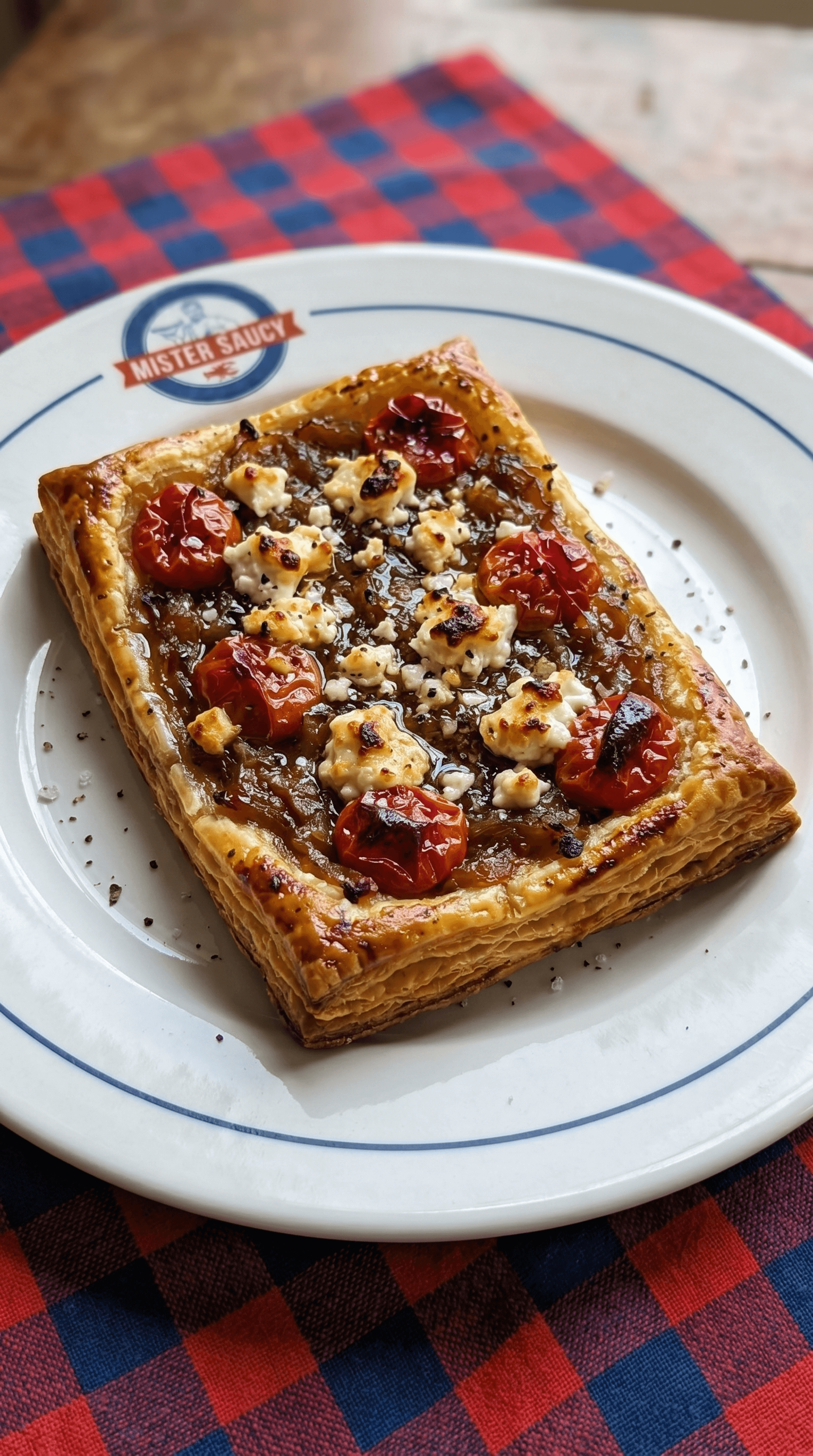 Pissaladière Tomate Chèvre