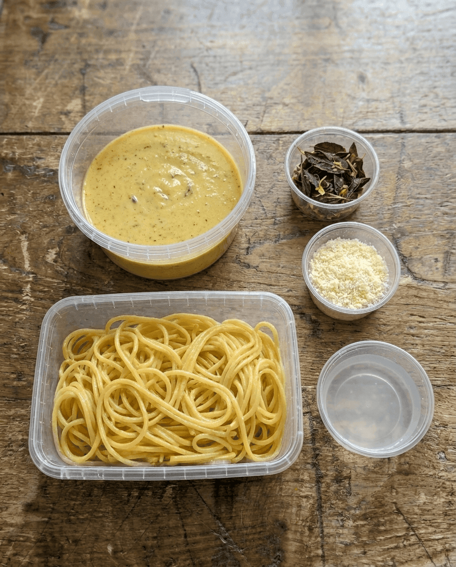 Pâtes au Beurre Citronné et Sauge (Pasta al Limone) packaging