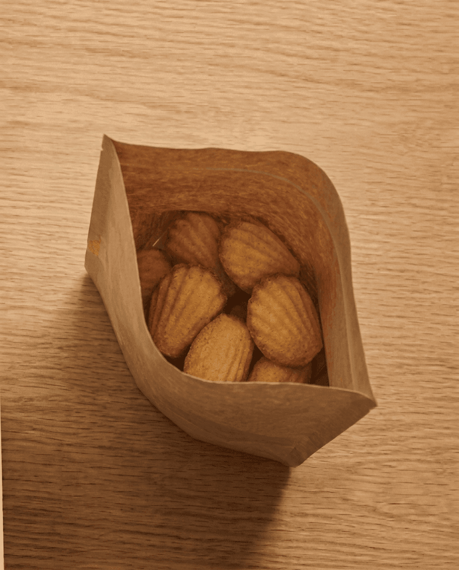 Classic French Madeleines by Mr. Saucy packaging