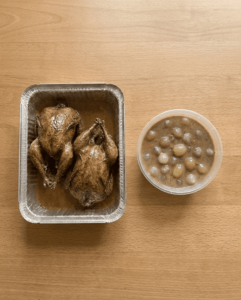 Pigeon aux Raisins à la Mode de Flandres (Classical Edition) by Mr. Saucy packaging
