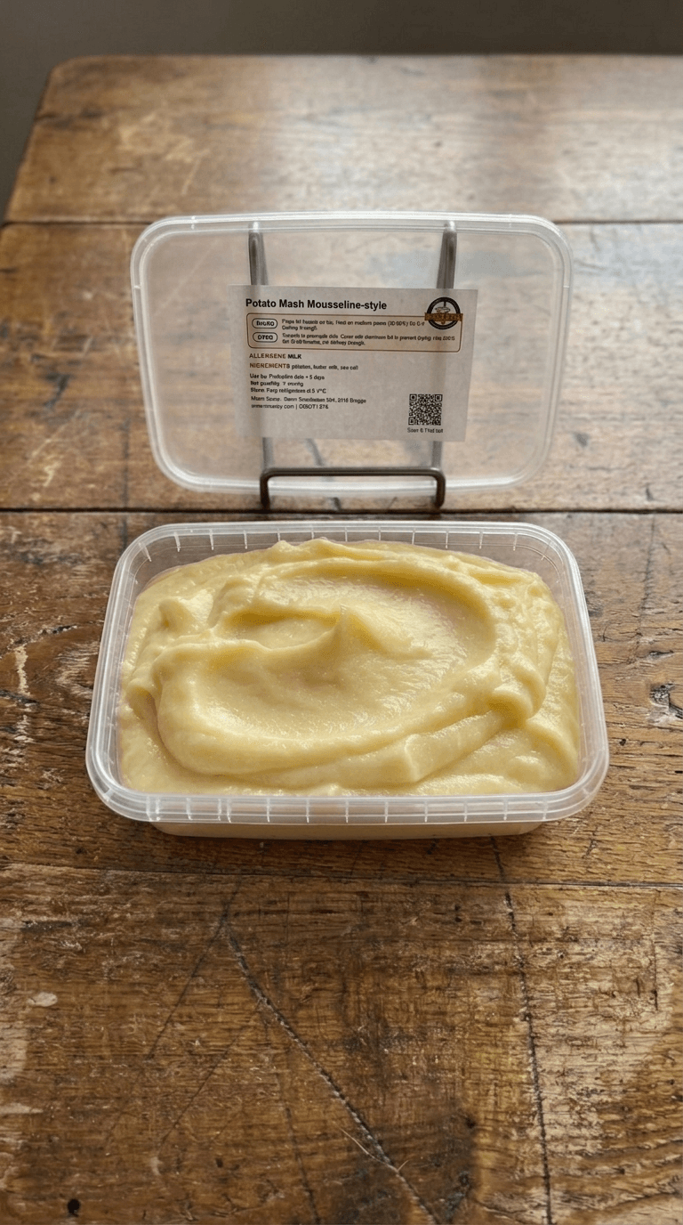 Purée Mousseline Authentique (Méthode Joël Robuchon) packaging