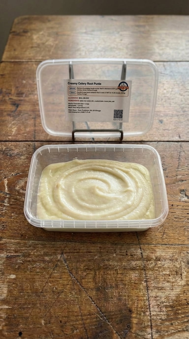 Purée Mousseline Classique de Céleri-Rave packaging