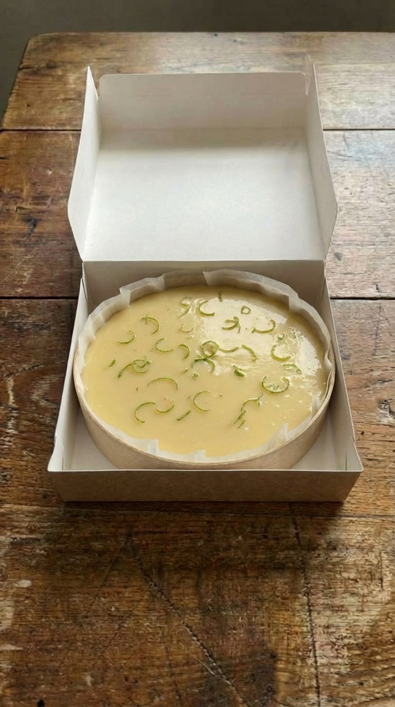 Tarte au Citron à la Croûte de Madeleine packaging
