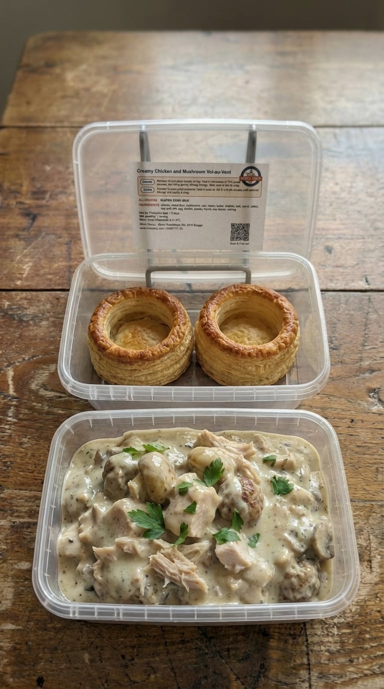 Vol-au-Vent with Chicken (Koninginnenhapje) packaging