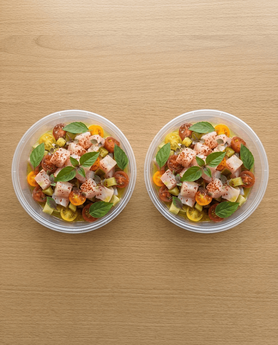 Zeewolf Gravlax in Ceviche Style de Mr. Saucy packaging
