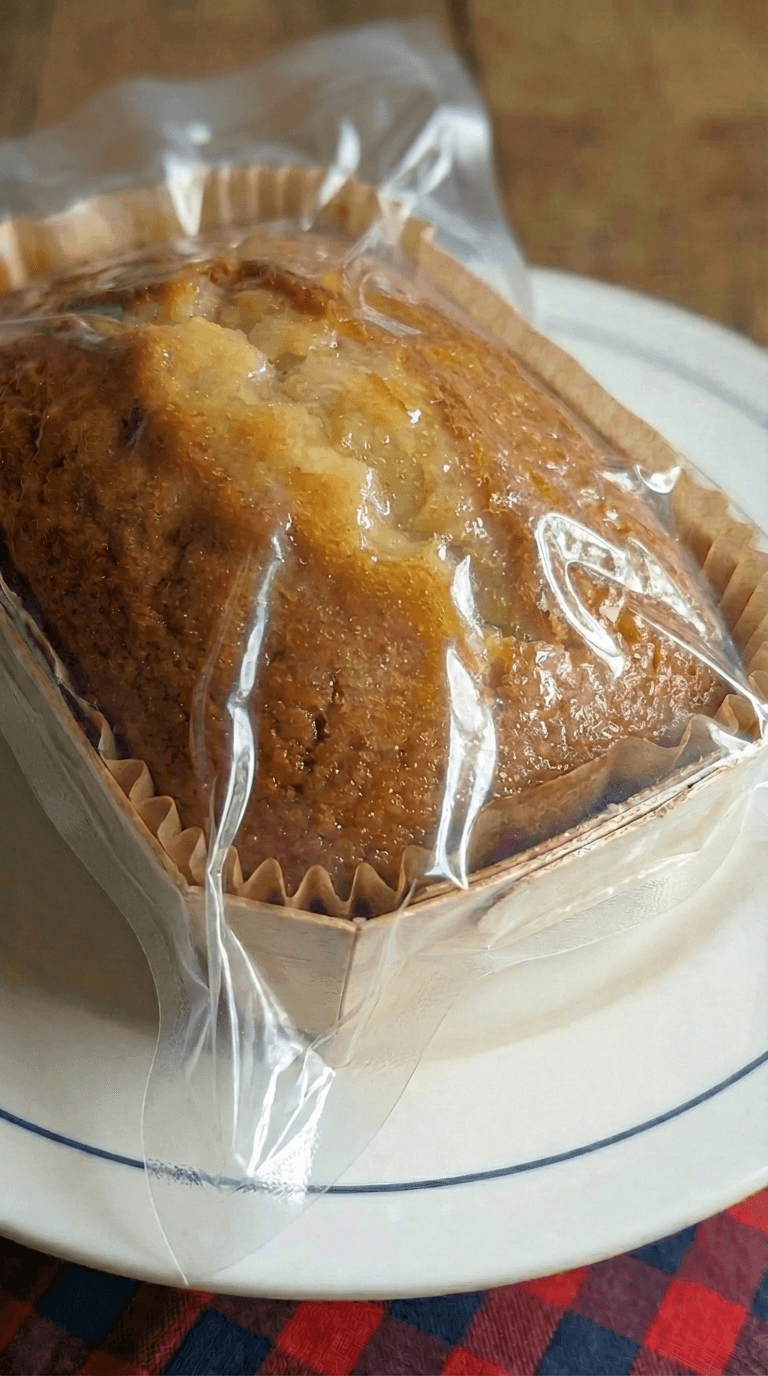 Candied Ginger and Fleur d'Oranger Cake packaging