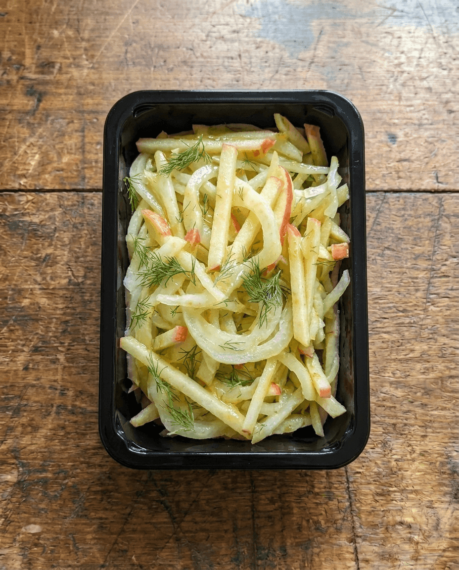 Apple and Fennel Salad with Fresh Dill and Triple-Citrus Vinaigrette packaging
